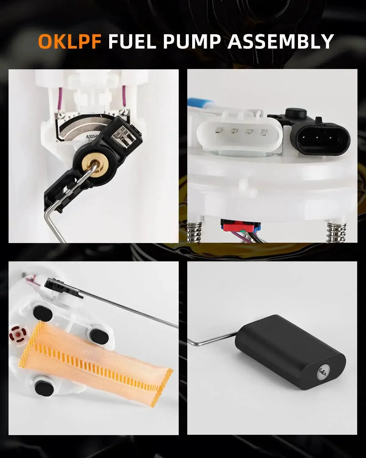Electric Fuel Pump Module Assembly Compatible With 1997-2002 Chevy S10 4.3L V6, 1997-2002 GMC Sonoma 4.3L V6, And 1997-2000 Isuzu Hombre 4.3L V6 Replacement OE E3952M SP446M MU111 P75006M MU1751 19331267 19122465 25323823 - Image 7