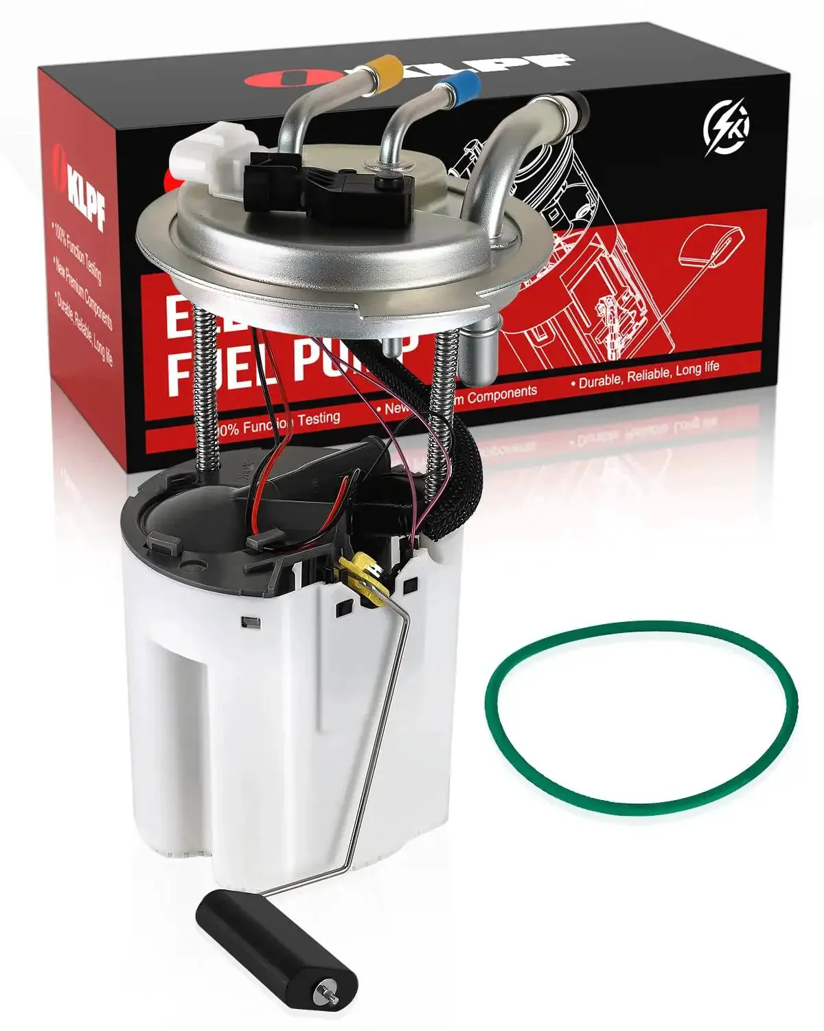 Electric Fuel Pump Module Assembly Direct Fit For 2008 2009 Chevy Avalanche Suburban 1500 V8 5.3L 6.0L GMC Yukon XL 1500 V8 5.3L 6.0L 2008 Yukon XL 6.2L V8 And Cadillac Escalade ESV EXT 6.2L V8 Replaces OE FG1154 19168704 19168708 19180