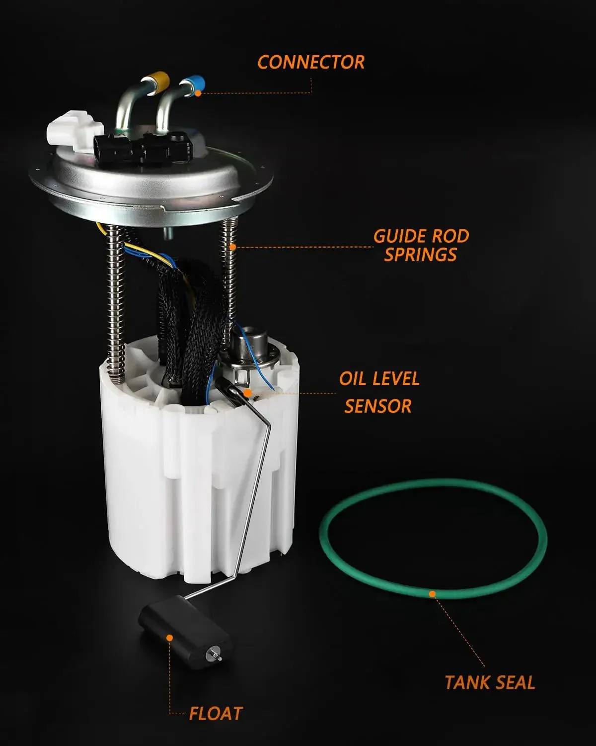 Electric Fuel Pump Module Assembly For 2005 To 2007 Chevy Suburban 1500 2005 To 2006 Avalanche 1500 2007 Avalanche And 2005 To 2007 GMC Yukon XL 1500 5.3L V8 Replacement E3706M SP6603M - Image 3