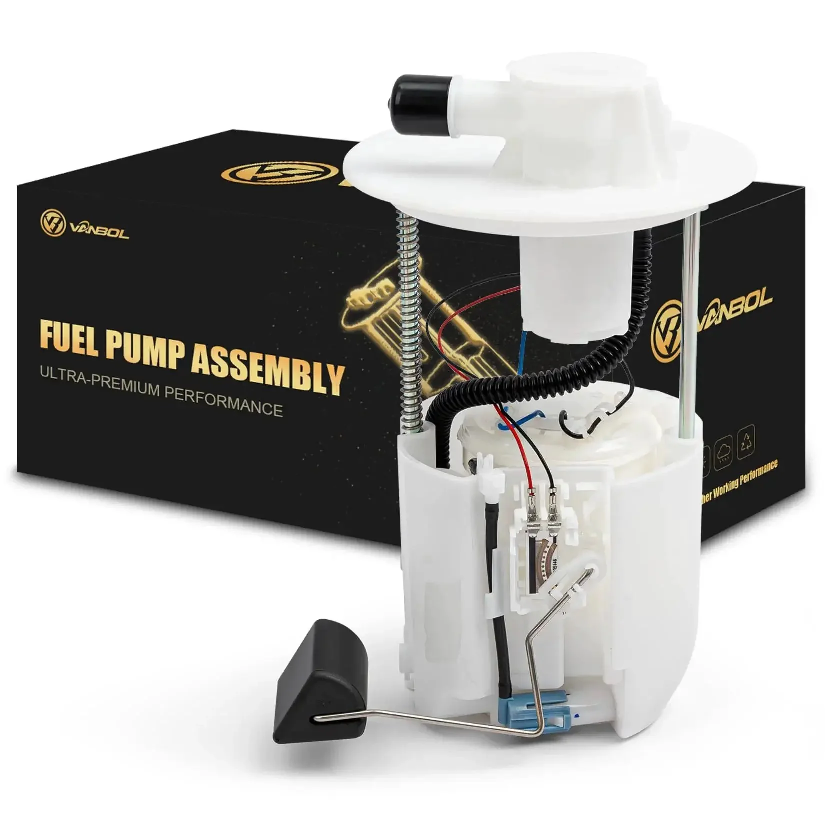 Electric Fuel Pump Module Assembly For Toyota Corolla Matrix And Pontiac Vibe 1.8L And 2.4L L4 Engines 2005 2018 Corolla 2005 2013 Matrix 2005 2010 Vibe Replacement E8874M E3781M
