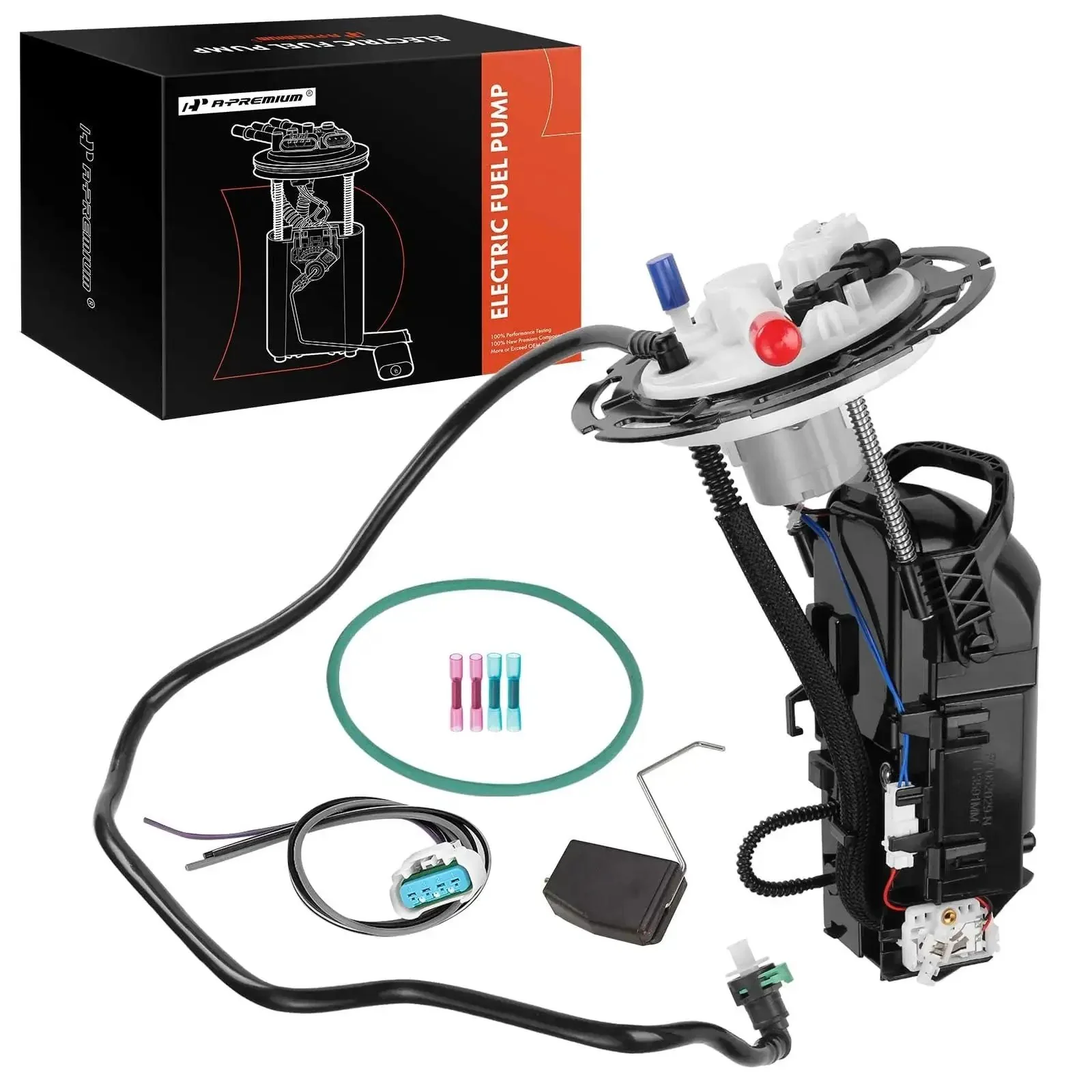 Electric Fuel Pump Module Assembly With Pressure Sensor Replacement For Chevy Malibu Pontiac G6 Saturn Aura 2004 2005 2006 2007 2008 2.4L 3.5L 3.6L 3.9L Fits V6 And I4 Models To Restore Fuel Delivery And Engine Performance