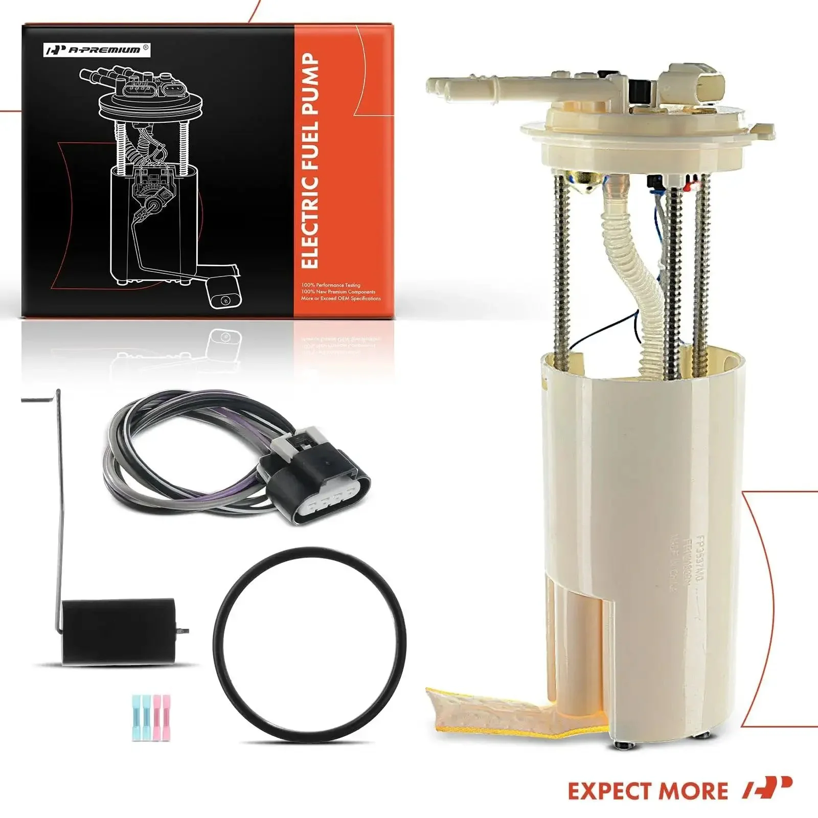 Electric Fuel Pump Module Assembly With Pressure Sensor That Works With Buick Regal Century 1998 1999 Oldsmobile Intrigue 1998 1999 2000 Pontiac Grand Prix 1998 1999 2000 V6 3.1L 3.5L 3.8L - Image 2