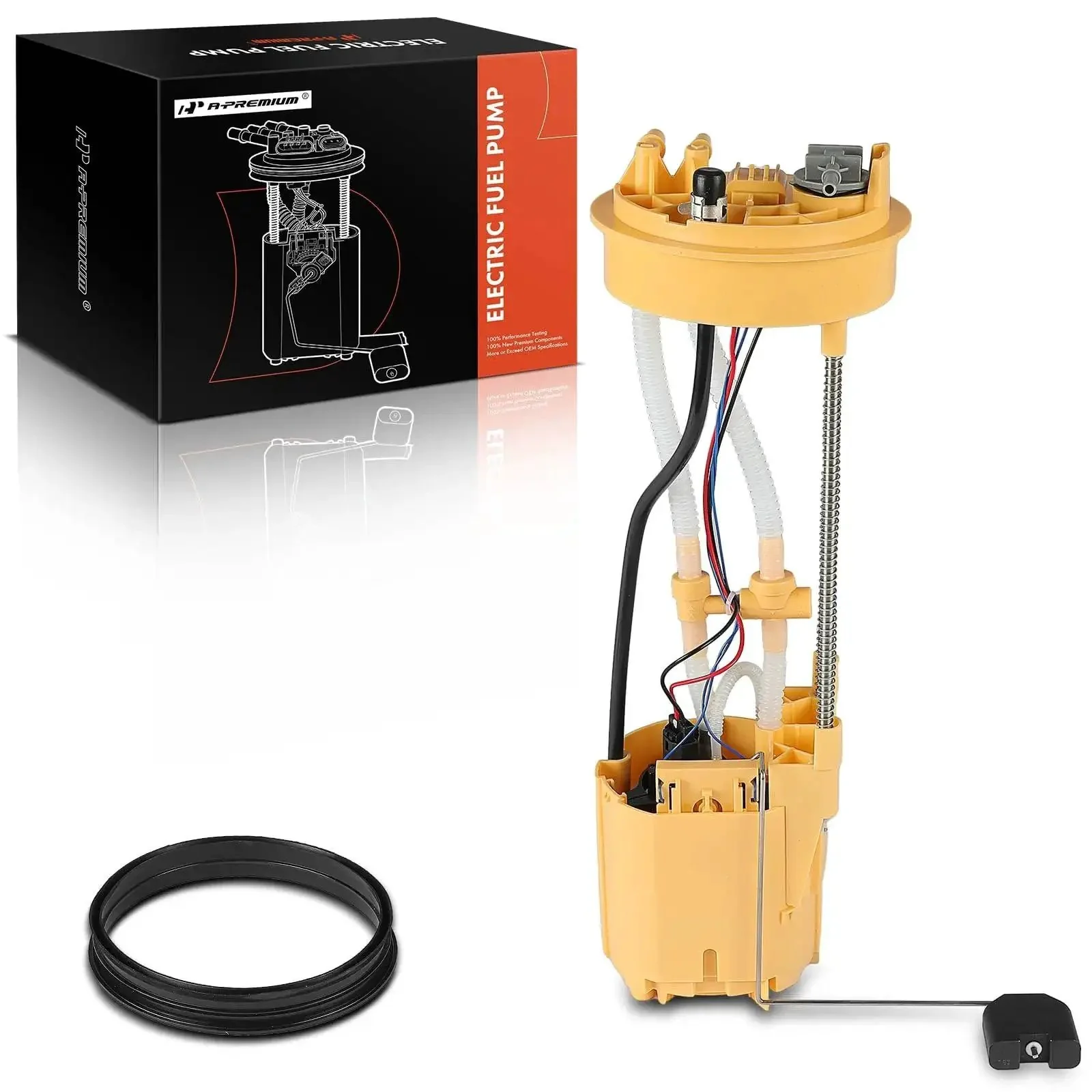 Electric Fuel Pump Module Assembly With Sending Unit For Dodge Ram 2500 3500 1998 1999 2000 2001 2002 2003 2004 5.9L V6 Drop In Ready Replacement Direct Fit Reliable Gas Tank Pump And Sending Unit