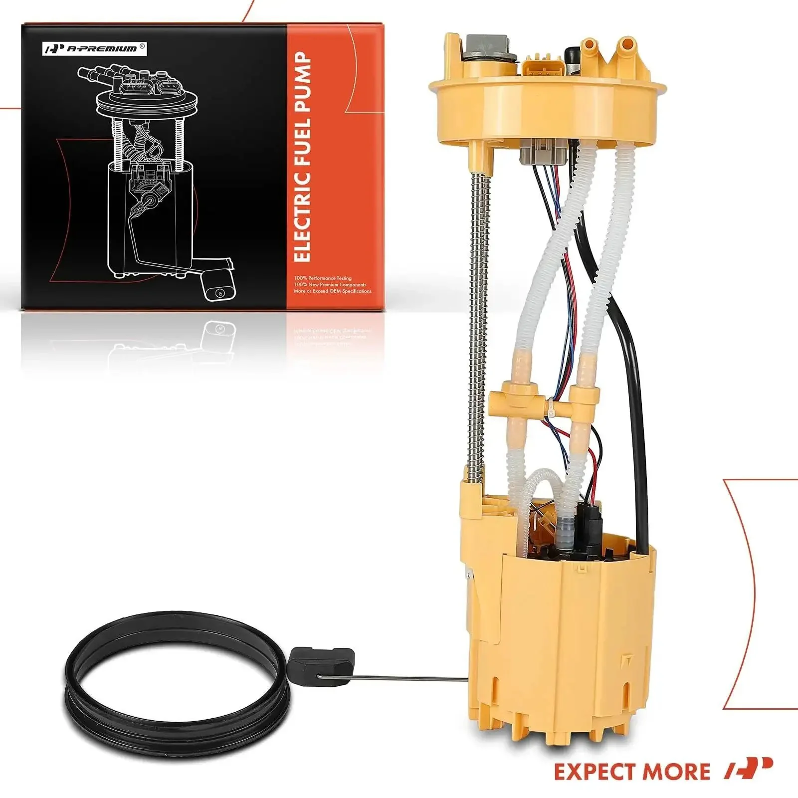 Electric Fuel Pump Module Assembly With Sending Unit For Dodge Ram 2500 3500 1998 1999 2000 2001 2002 2003 2004 5.9L V6 Drop In Ready Replacement Direct Fit Reliable Gas Tank Pump And Sending Unit - Image 2