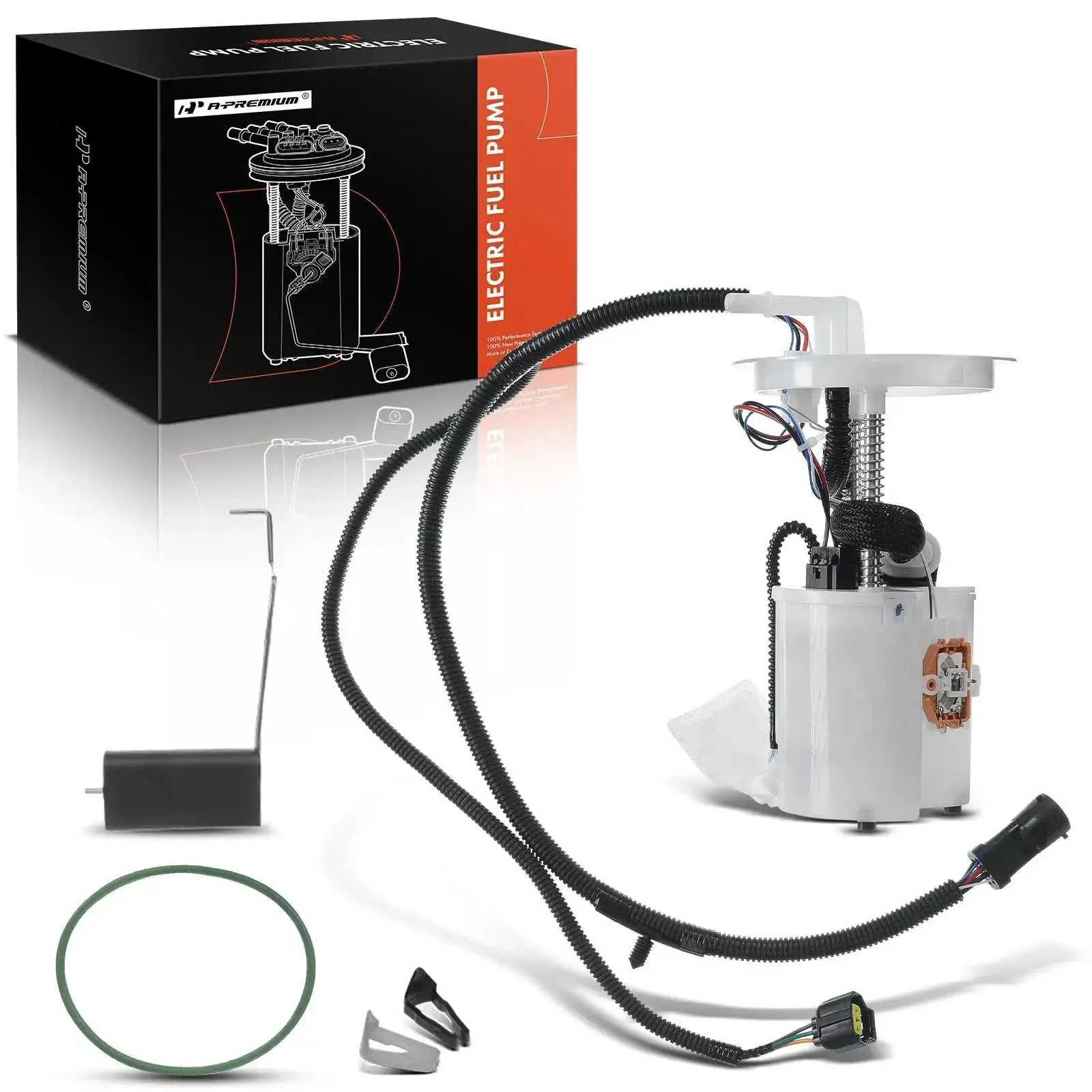 Electric Fuel Pump Module Assembly With Sending Unit For Lincoln Continental 1999 2000 2001 2002 V8 4 6L Gas Sedan Direct Fit Replacement PFS238 OE Quality Performance Plug And Play Ready
