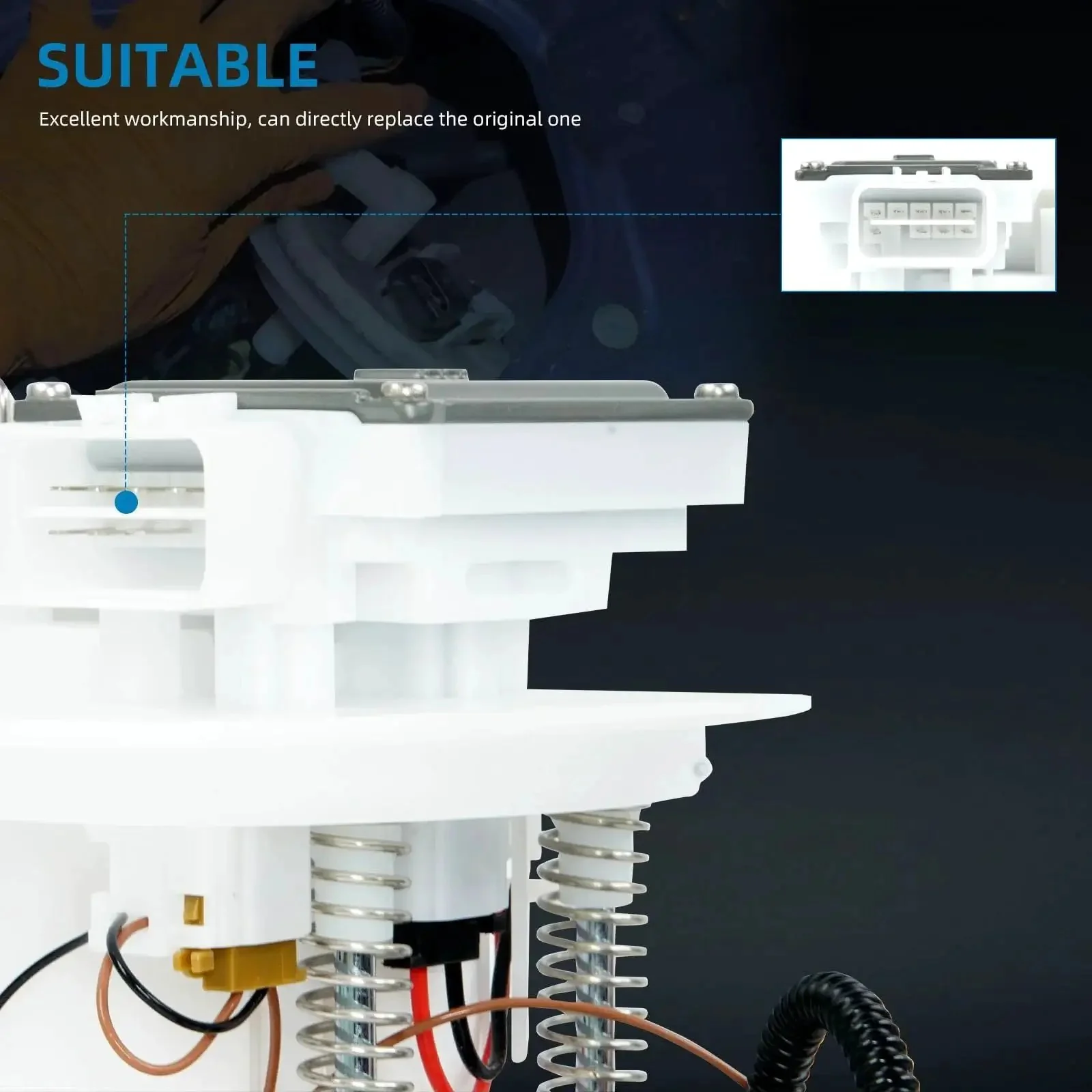Electric Fuel Pump Module Replacement For Hyundai Sonata And Kia Optima With Sending Assembly Plug And Play 1.6L 2.0L 2.4L Replacement Part High Quality Ready To Install - Image 3