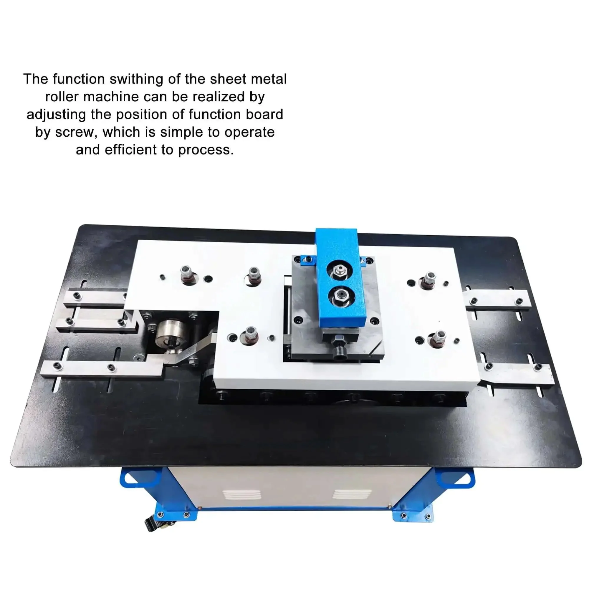 Electric Sheet Metal Seamer Pro Grade Multi Functional Seam Lock Forming Machine With 7 Shape Options For 1.2mm Iron Sheet 220V Heavy Duty Roll Forming Tool For Vent Ducts And Exhaust Piping - Image 4