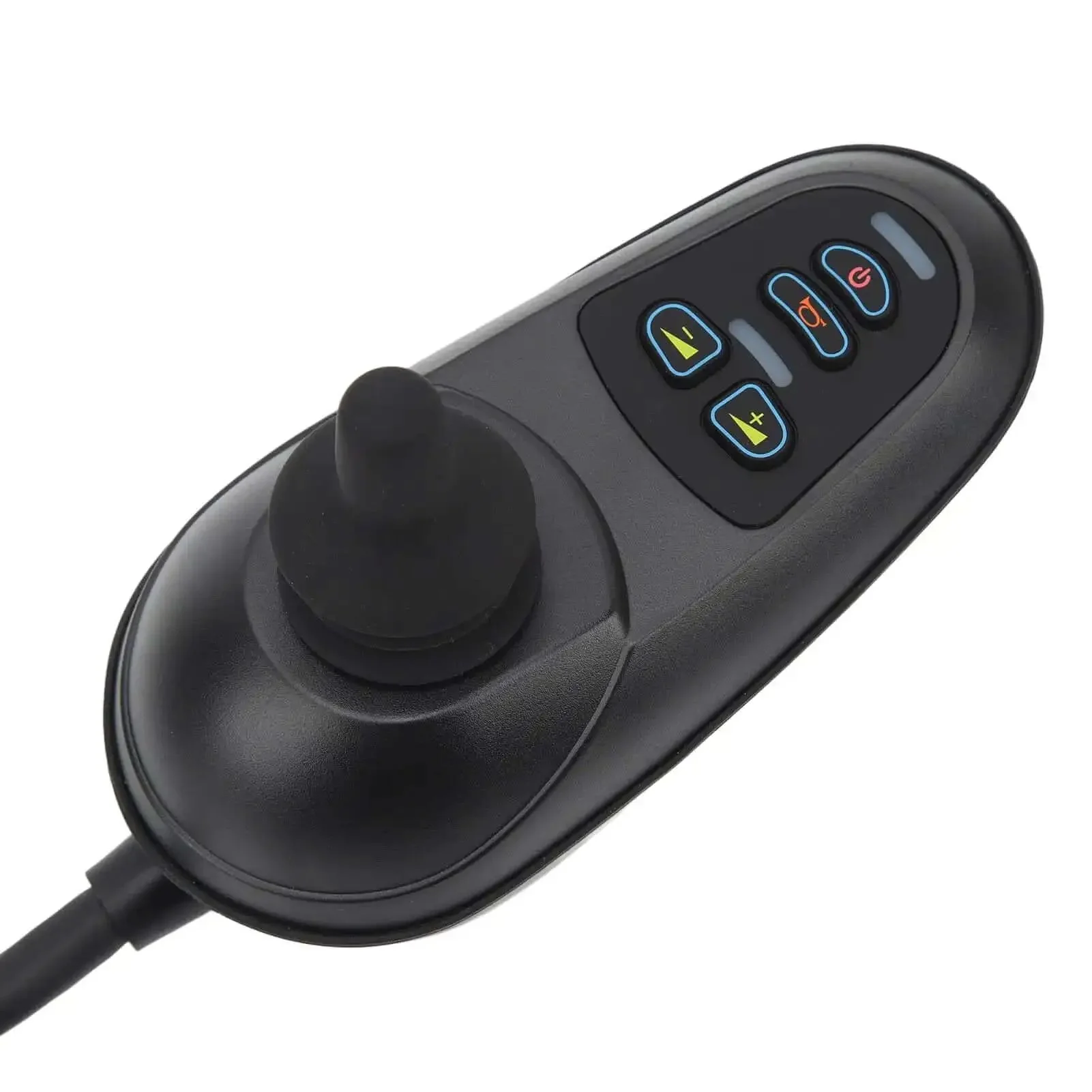 Electric Wheelchair Controller 24V DC With Brush Joystick And Brake Connector For Smooth Start And Precise Control Durable ABS Shell Mobility Aid Upgrade Fast Acceleration Easy To Install