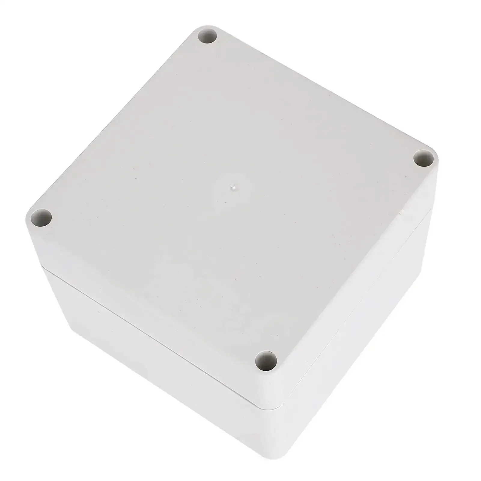 Electrical Panel Box 120x120x90mm ABS Plastic Enclosure With Rustproof Metal Mounting Holes And Concealed Mounting For A Clean Look Outdoor Weatherproof Sealing For Control Panels And Solar Power Systems - Image 3