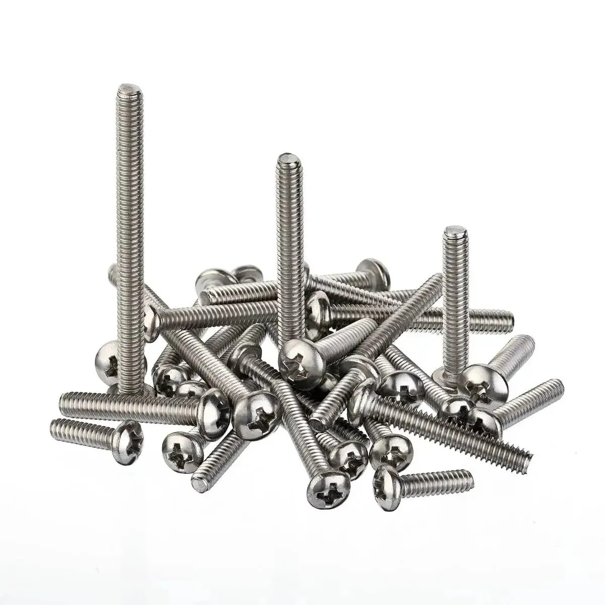 Electrical Screw Kit With 304 Stainless Steel Phillips Pan Head Machine Screws Sizes Six Thirty Two And Eight Thirty Two 120 Pieces Receptacle Mounting Screws For Wall Plates And Electrical Boxes Built Tough And Easy To Install - Image 5