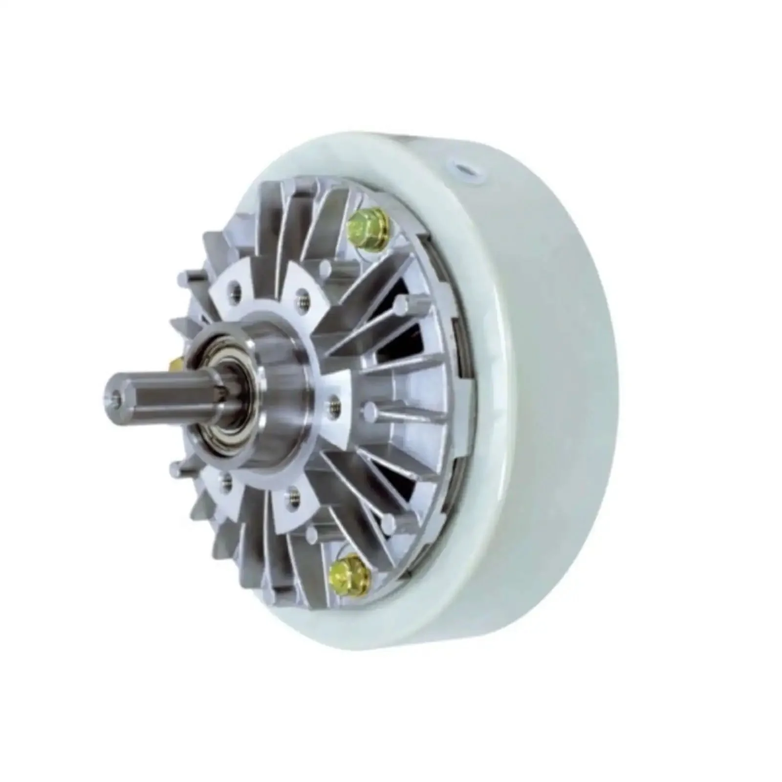 Electromagnetic Powder Brake For Industrial Automation Compact Space Saving Design Easy To Install And Use Durable Workhorse With High Quality Material For Long Service Life In Tough Environments