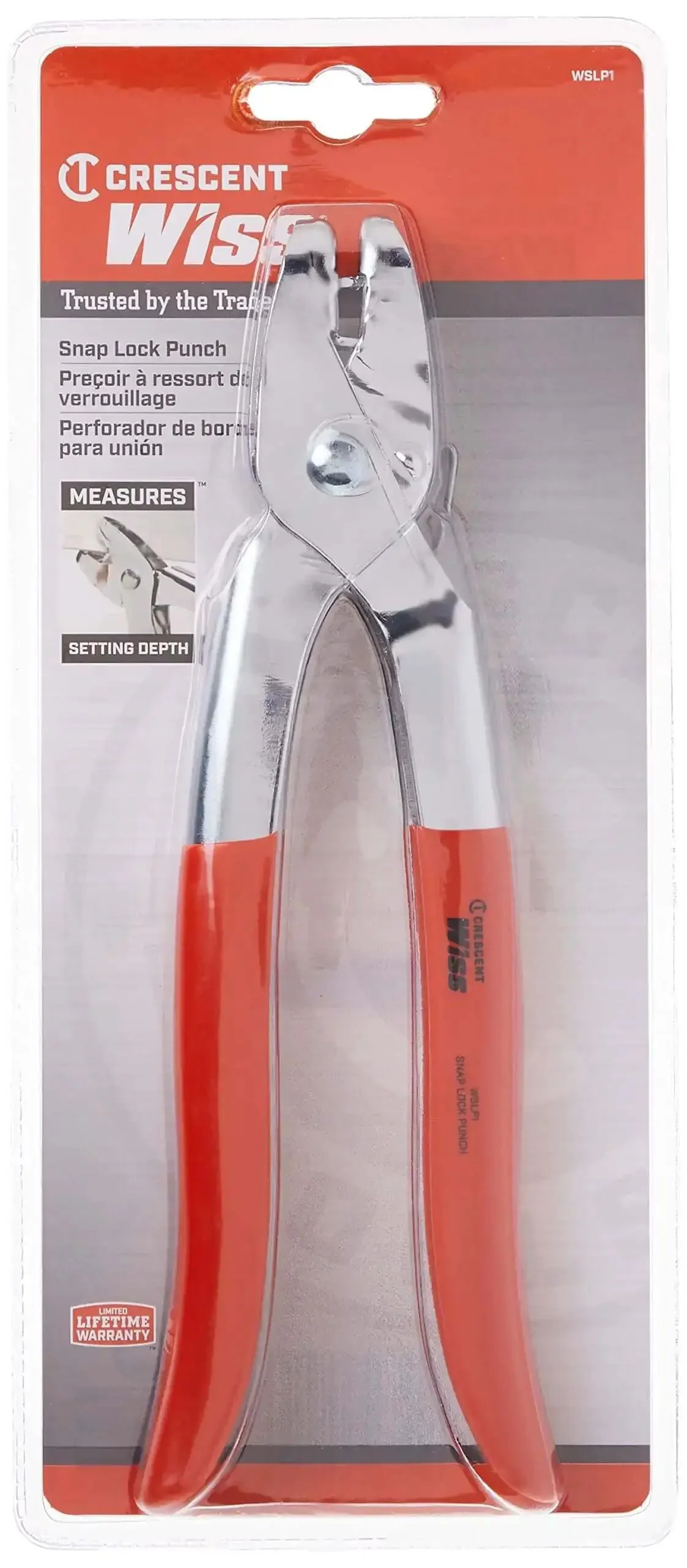 Eleven Inch Snap Lock Punch For Vinyl And Aluminum Siding And Plastic Skirting With Red Vinyl Grip The Handy Tool That Lets You Create Tabs To Secure Siding To Finishing Trim With Three Eighths Inch Throat - Image 3