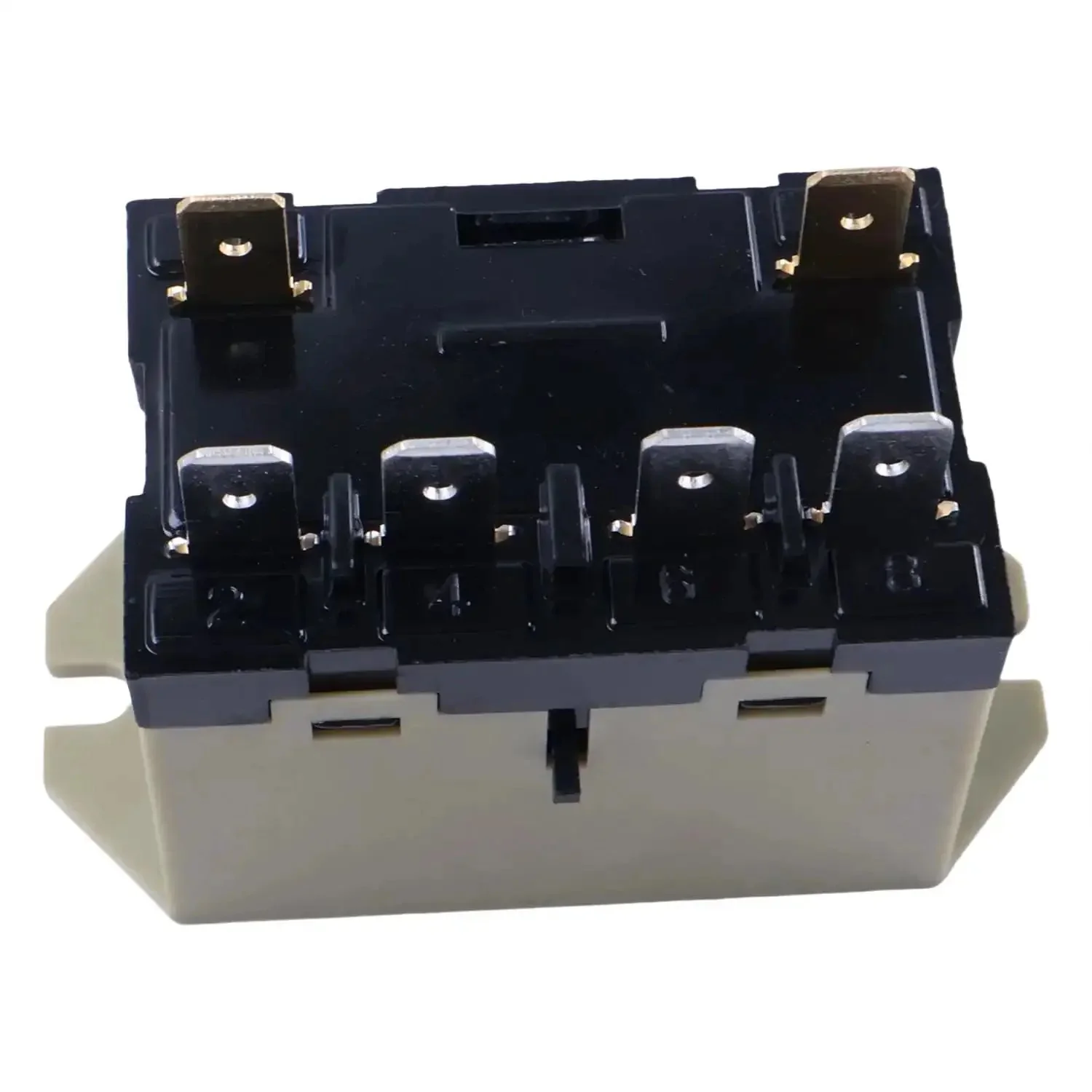 Enclosed Power Relay G7L-2A-TUBJ-CB DPST-NO With Test Button for 200-240VAC, General Purpose Relay Built for Easy Install, Flame Resistant, Quick-Connect Terminals, Plug and Play Reliability - Image 3