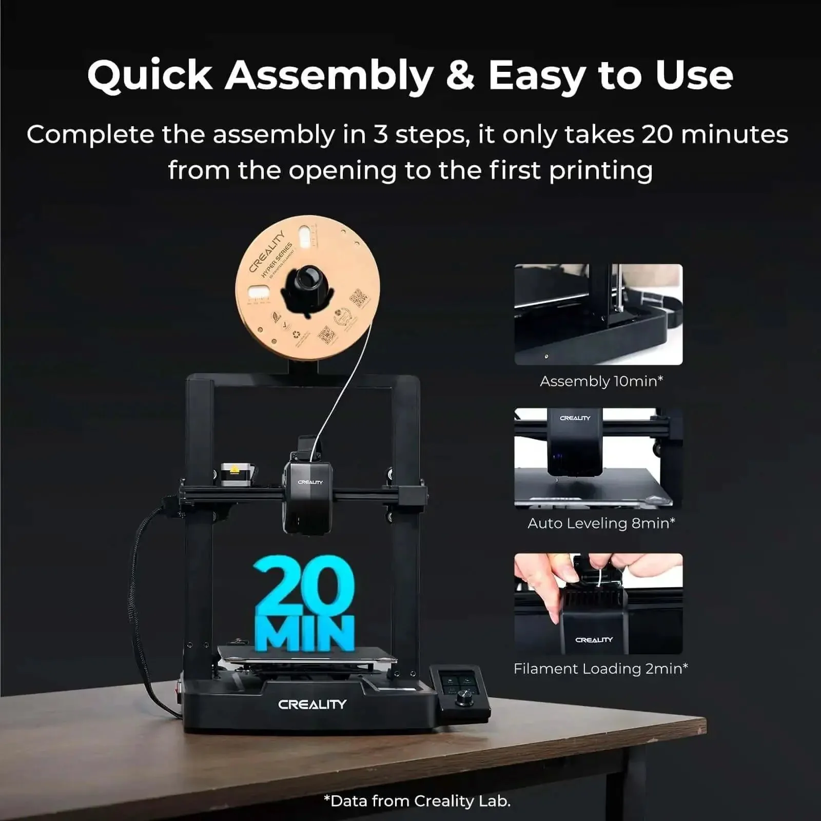 Ender 3 V3 SE 3D Printer With Sprite Direct Extruder Auto Leveling CR Touch Dual Z Axis Auto Filament Loading Upgraded Ender 3 High Speed Printing Up To 250 Millimeters Per Second And 8.66x8.66x9.84 Inch Print Size - Image 4