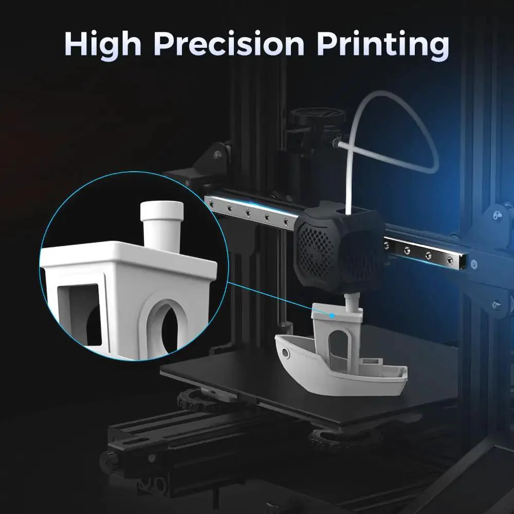 Ender 3 X Axis Linear Rail Kit With MGN12C Guide Rail 12.6 Inch Length Mount Bracket Sprite Pro Bracket Included Plug And Play Upgrade For Ender 3 Pro And Ender 3 V2 3D Printers - Image 5