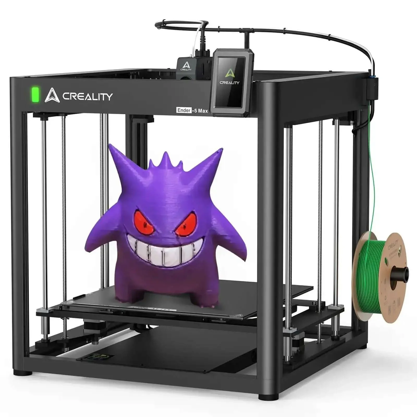Ender-5 Max 3D Printer With Massive 400x400x400mm Build Volume, Crazy Fast 700mm Per Second Printing, 36-Point Auto Leveling, LAN Multi-Device Control, Professional FDM 3D Printing For Serious Makers And Pros