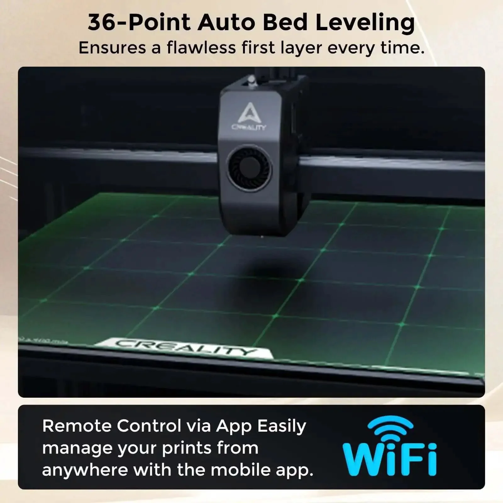 Ender-5 Max 3D Printer With Massive 400x400x400mm Build Volume, Crazy Fast 700mm Per Second Printing, 36-Point Auto Leveling, LAN Multi-Device Control, Professional FDM 3D Printing For Serious Makers And Pros - Image 7