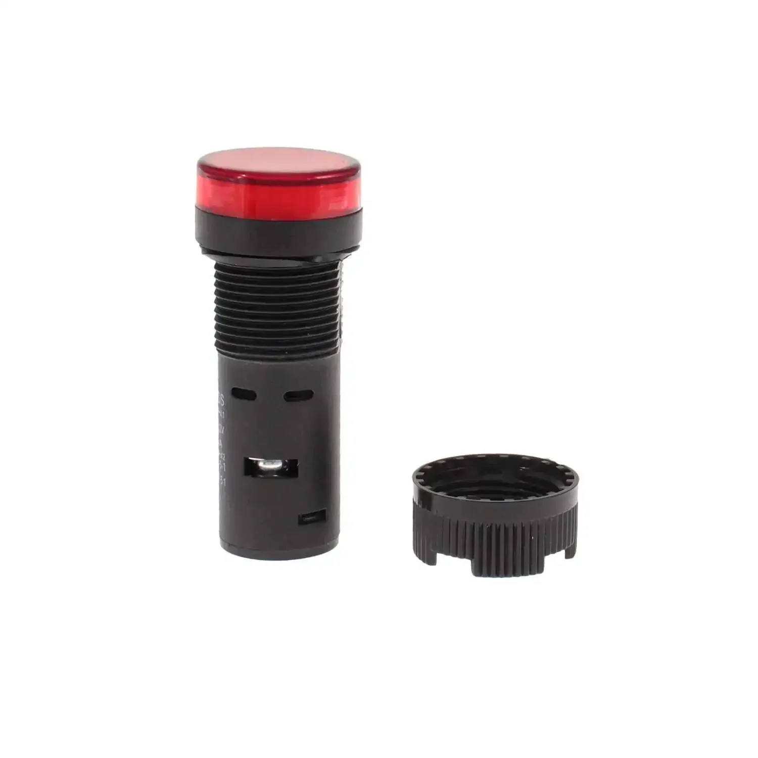 Energy Saving LED Indicator Light 110V AC DC 20mA Red Panel Mount For Industrial Equipment Machinery Distribution Boxes And Home Appliances 16mm Mounting Hole Easy Install - Image 2