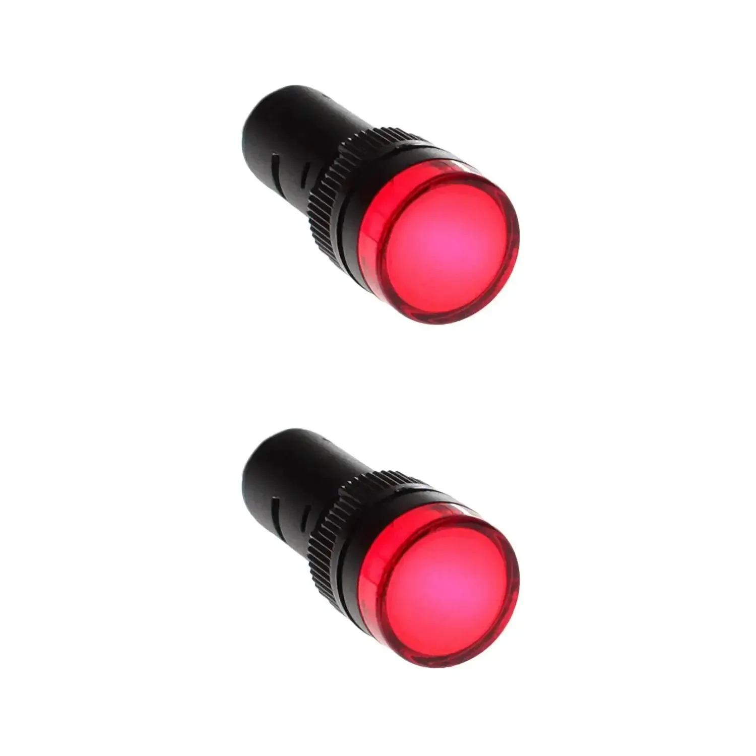 Energy Saving LED Indicator Light 110V AC DC 20mA Red Panel Mount For Industrial Equipment Machinery Distribution Boxes And Home Appliances 16mm Mounting Hole Easy Install - Image 4