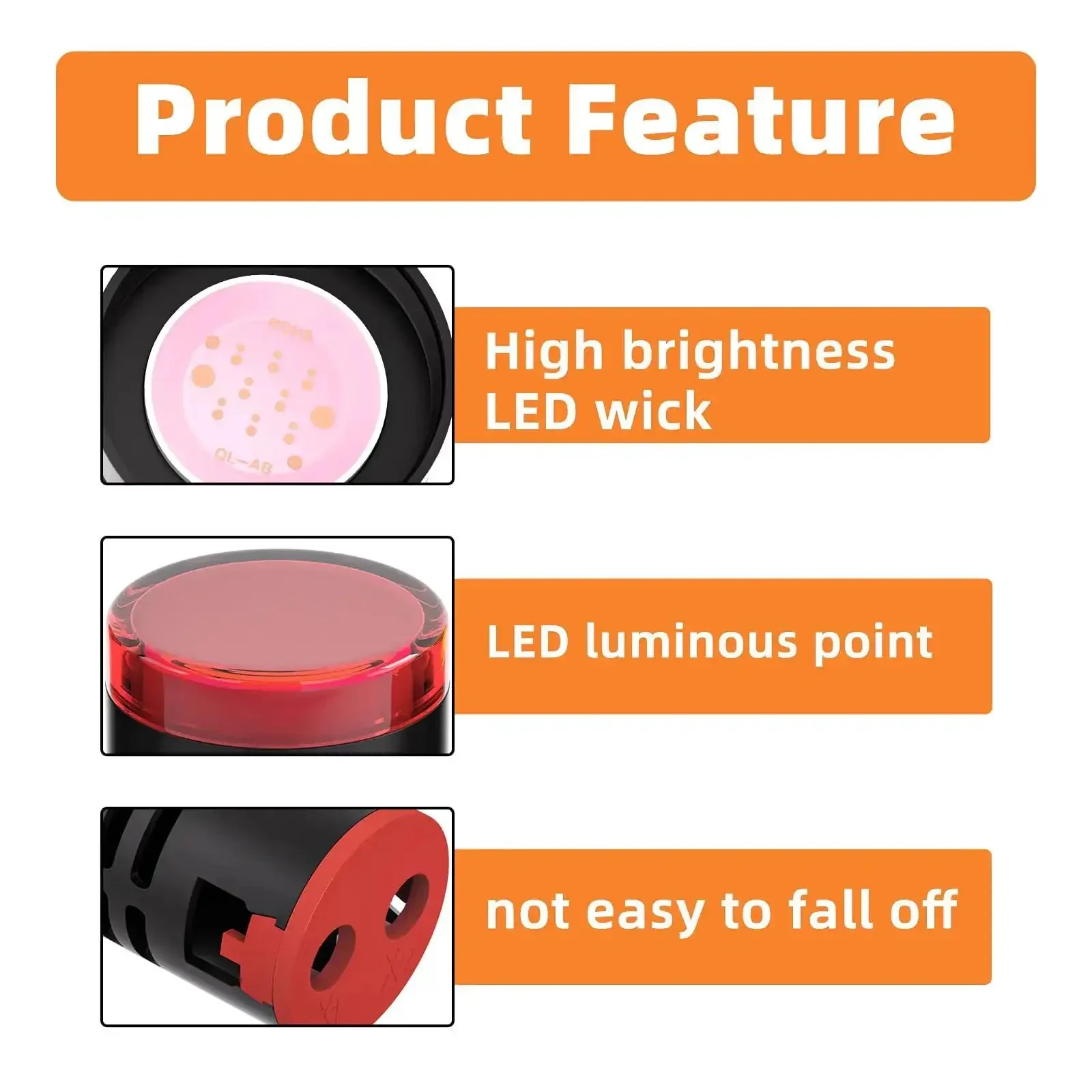 Energy Saving LED Indicator Light Kit 12V 24V 110V 20mA Multi Color 22mm Mounting Hole White Green Red Blue Yellow 10 Pcs For Power Telecom Machinery Motors Home Appliances - Image 6