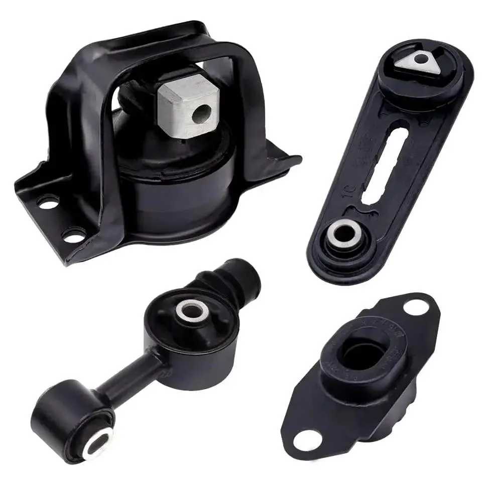 Engine And Transmission Mount Kit For 2007-2012 Nissan Versa 1.8L And 2009-2014 Nissan Cube 1.8L Direct Fit Replacement Set Of 4 OE A4312 A4318 A4320 A4323 Built To Last