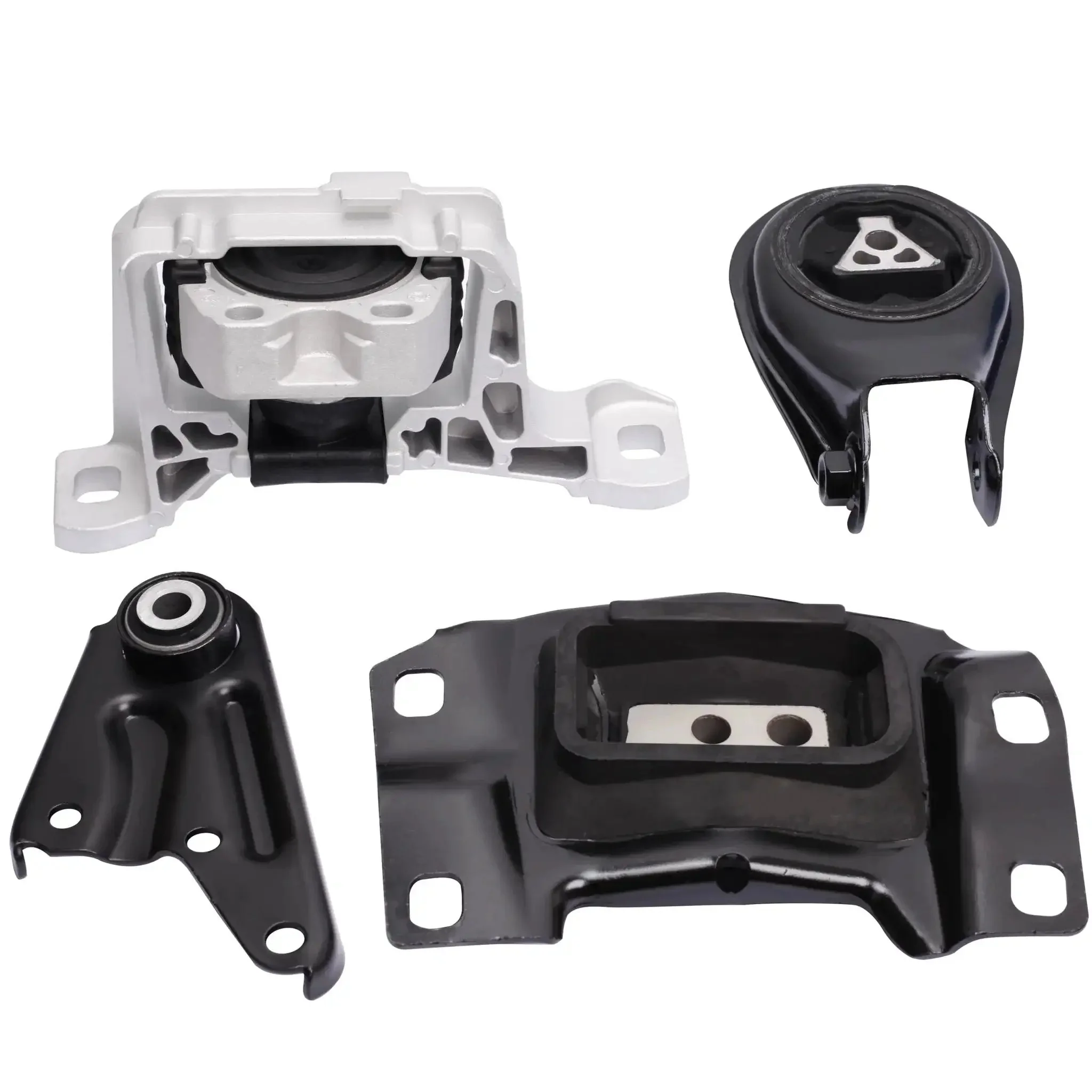 Engine And Transmission Mount Kit For 2010 2013 Mazda 3 2.0L Automatic Transmission Direct Fit Set Of 4 High Quality OE Replacement Mounts For Better Vibration Dampening And Smooth Power Transfer