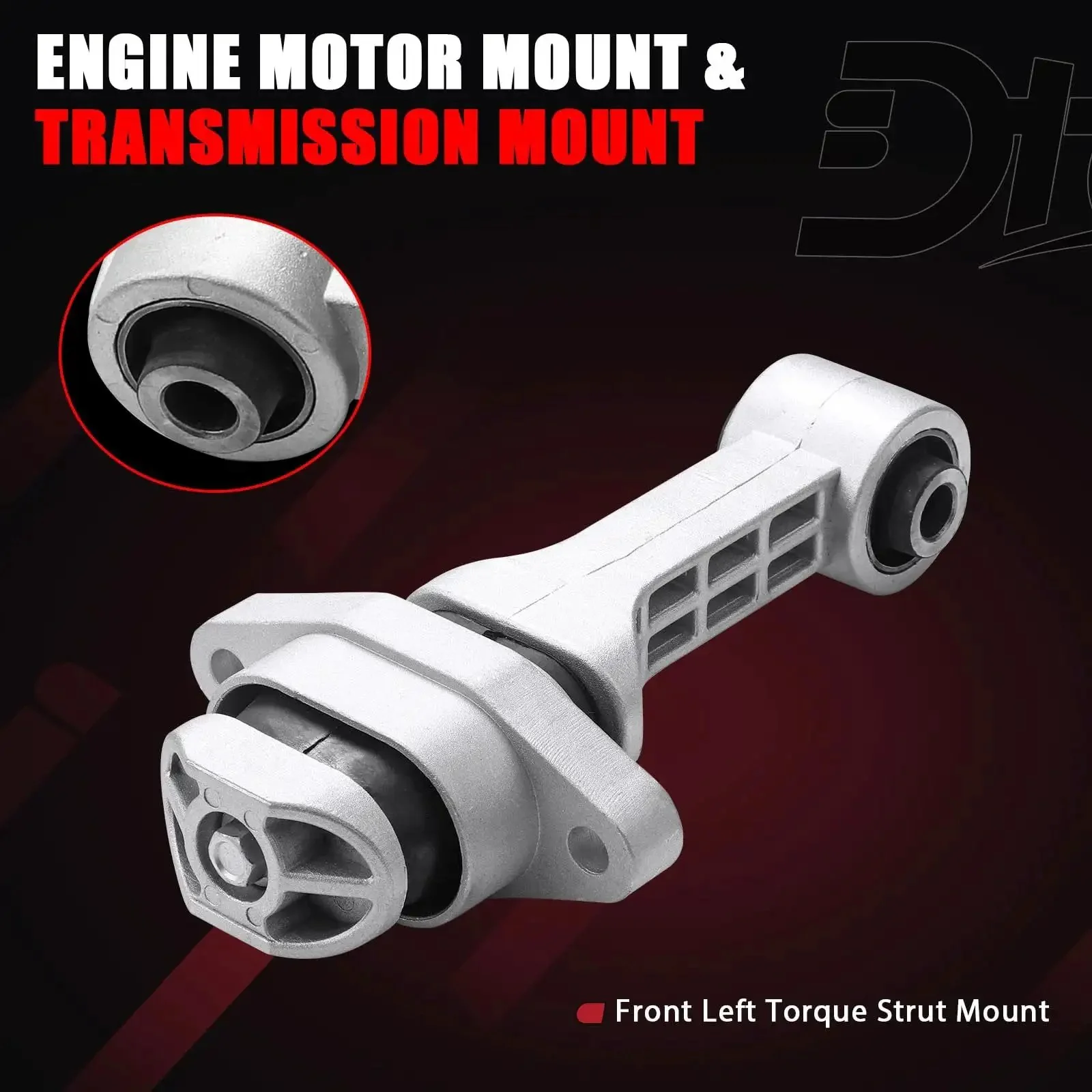 Engine And Transmission Mount Set Of 3 For Hyundai Elantra 1.8L 2011 Through 2016 Kia Forte 1.6L 2014 Through 2016 Rio 2012 Through 2017 And Accent 2012 Through 2014 Replacement A71047 A71020 A71029 - Image 4