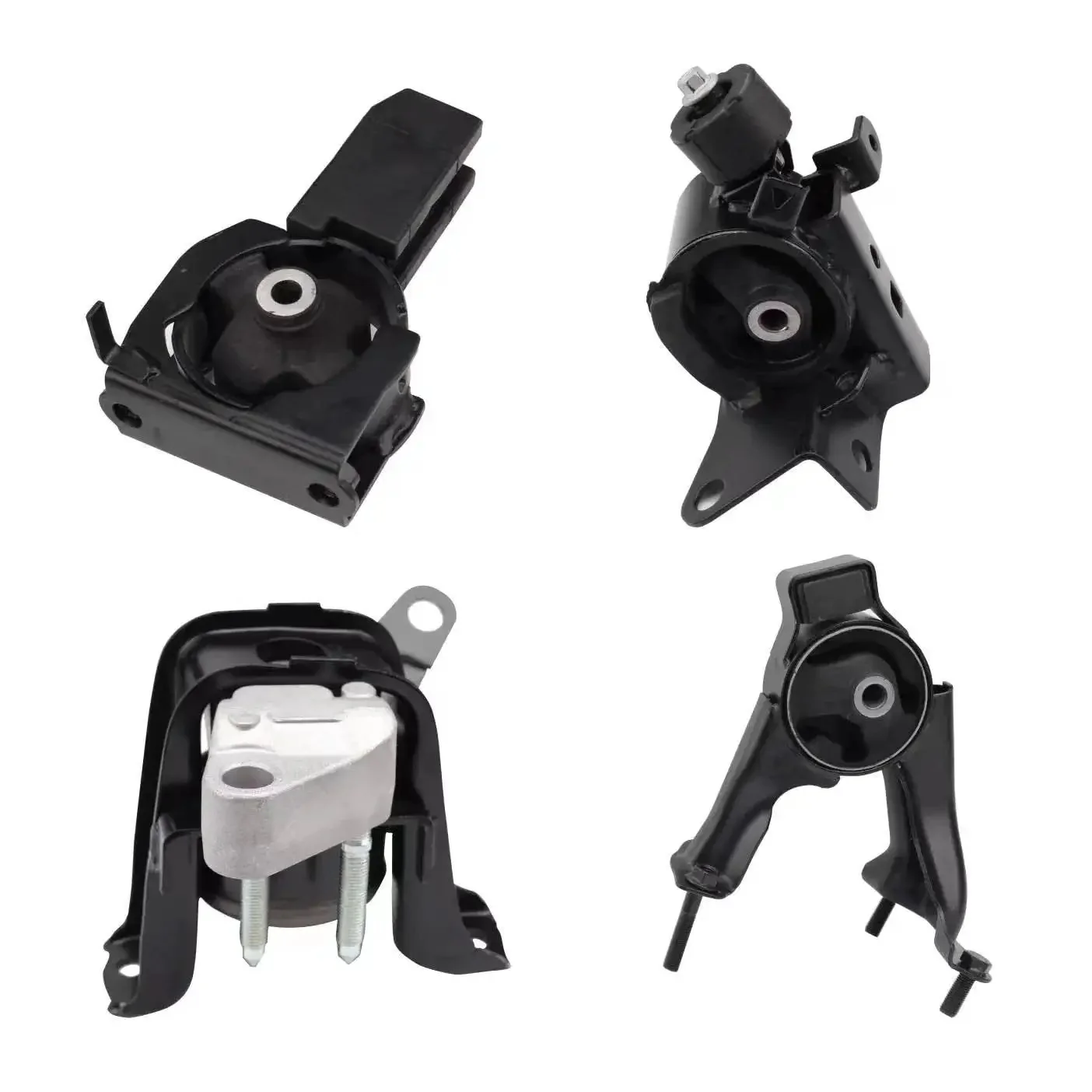 Engine And Transmission Mounts Set For 2003 To 2008 Toyota Corolla Matrix And Pontiac Vibe 1.8L Auto Transmission Replacement With OE A4220 A4219 A4218 A4221 All In One Bracket Kit Set Of 4 For Smooth Engine Vibration Control And Secure Mounting