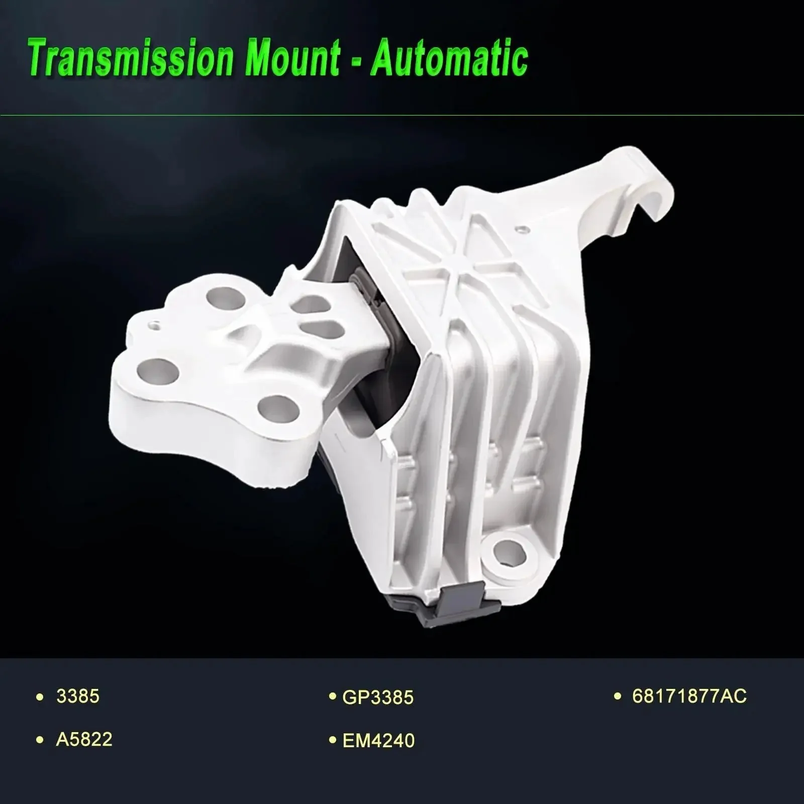 Engine Motor Mount Set For 2013 2014 2015 2016 Dodge Dart 2.0L 2.4L Replacement A5674 A5690 A5822 Includes Right Mount And Rear Torque Mount 3 Piece Kit Premium Ready To Install Direct Fit Durable Replacement Part - Image 4