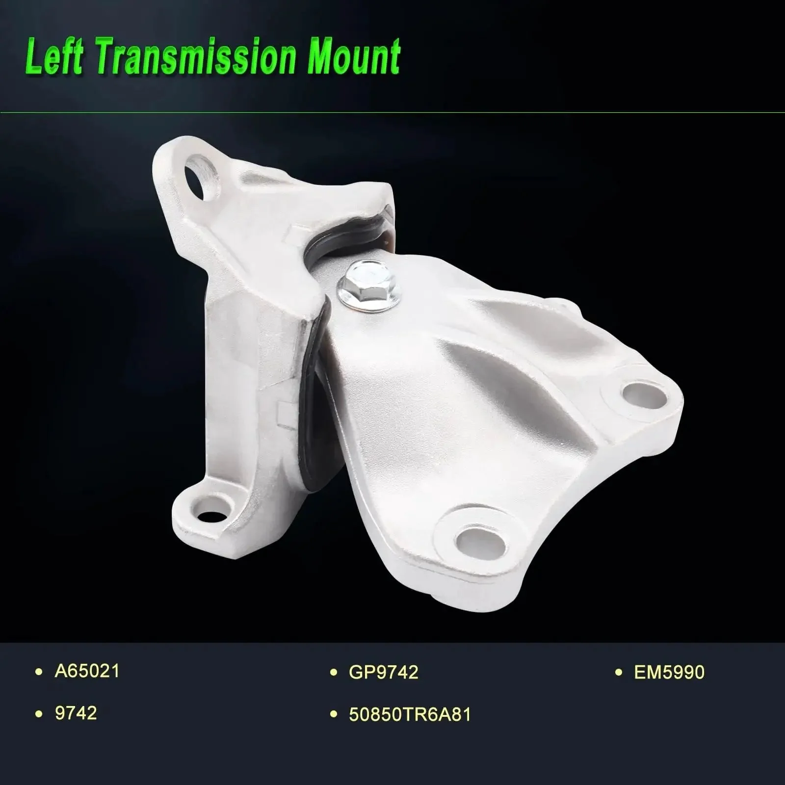 Engine Motor Mount Set For Honda Civic 2012 2013 2014 2015 1.8L Front Motor Mount And Rear Torque Strut Mount Plus Center Transmission Mount 3 Piece Replacement Kit For Smoother Ride And Reduced Vibration - Image 3