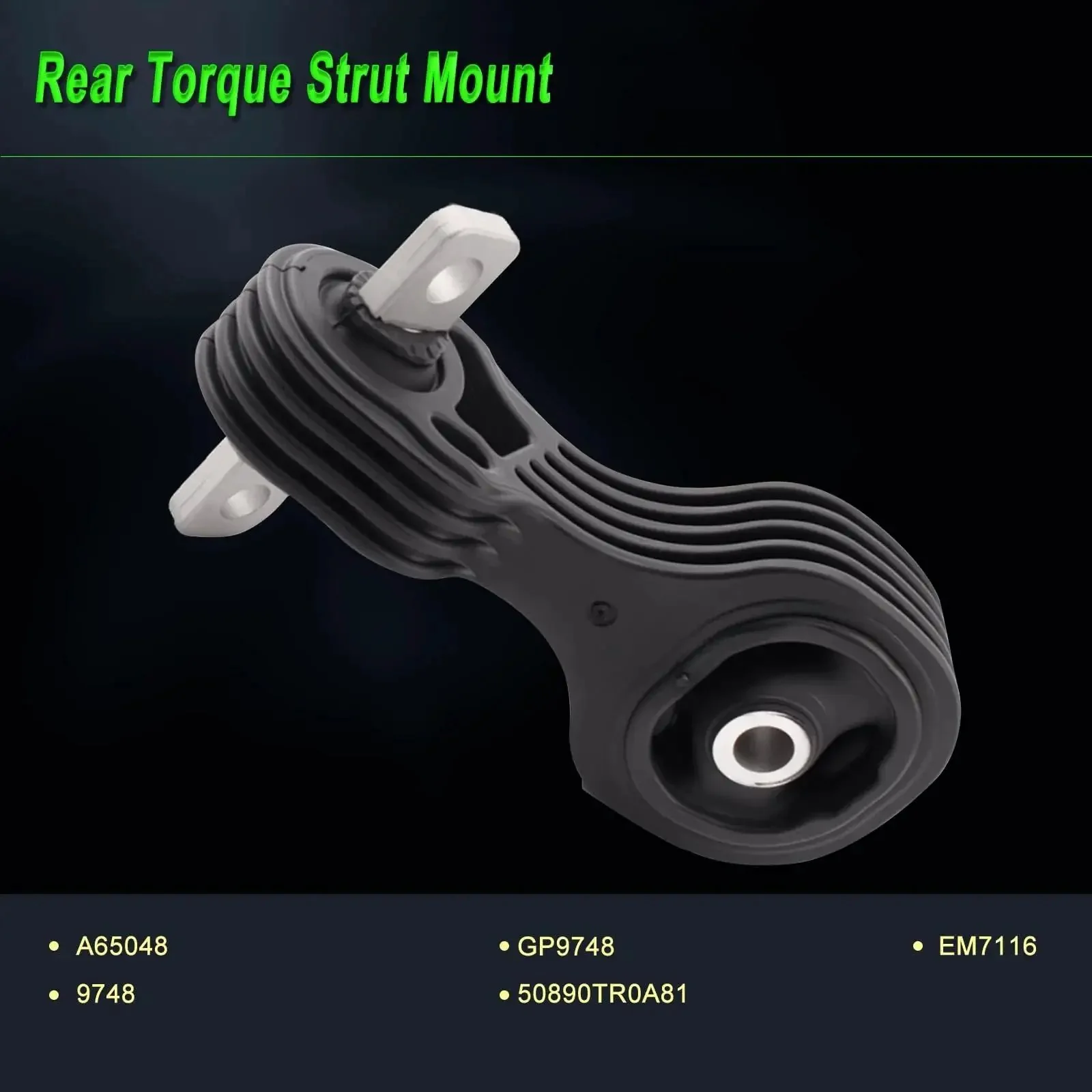 Engine Motor Mount Set For Honda Civic 2012 2013 2014 2015 1.8L Front Motor Mount And Rear Torque Strut Mount Plus Center Transmission Mount 3 Piece Replacement Kit For Smoother Ride And Reduced Vibration - Image 4