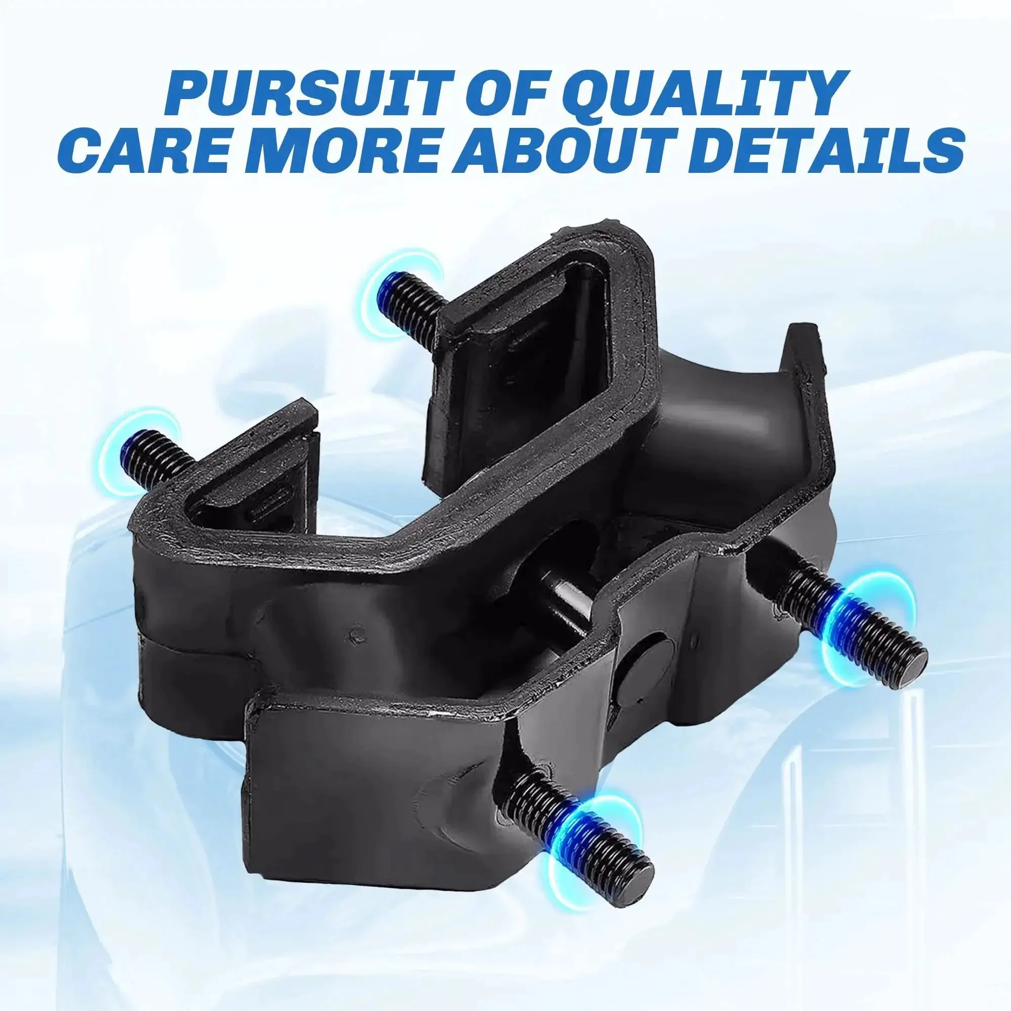 Engine Mount And Transmission Mount Kit For 2006 2011 Chevy Impala And 2006 2007 Monte Carlo V6 3.5L Interchange A2818 A5372 A2906 A5263 Includes 1 Transmission Mount, 2 Front Torque Strut Mounts, 1 Front Right Engine Mount, 2 Engine Mounts Drop In Ready - Image 3