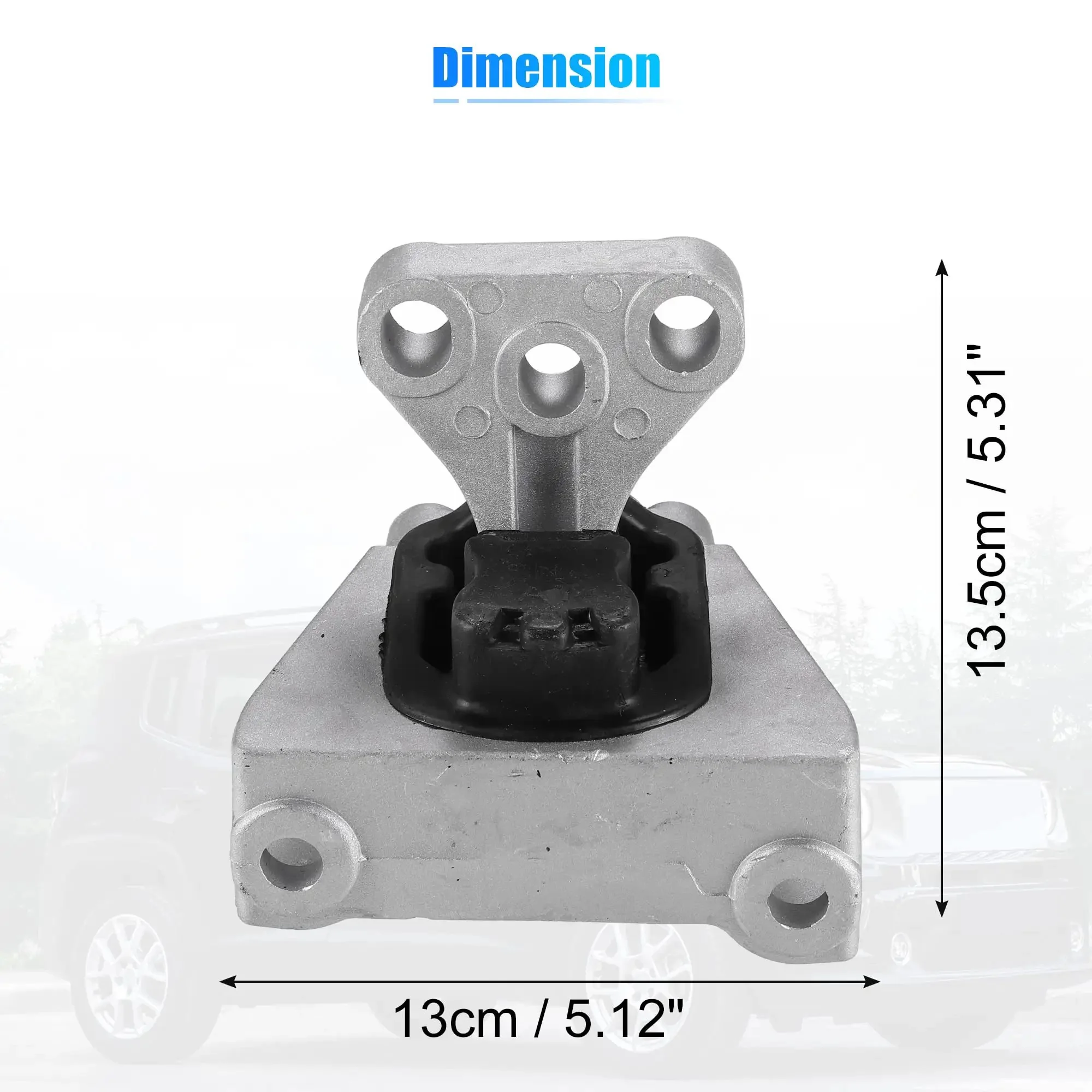 Engine Mount For Honda Civic 2006 To 2011 50850-SNA-A81 Transmission Mount, No More Clunking Noise And Engine Vibration, Durable Metal Body, Easy Install, One Piece Replacement - Image 2