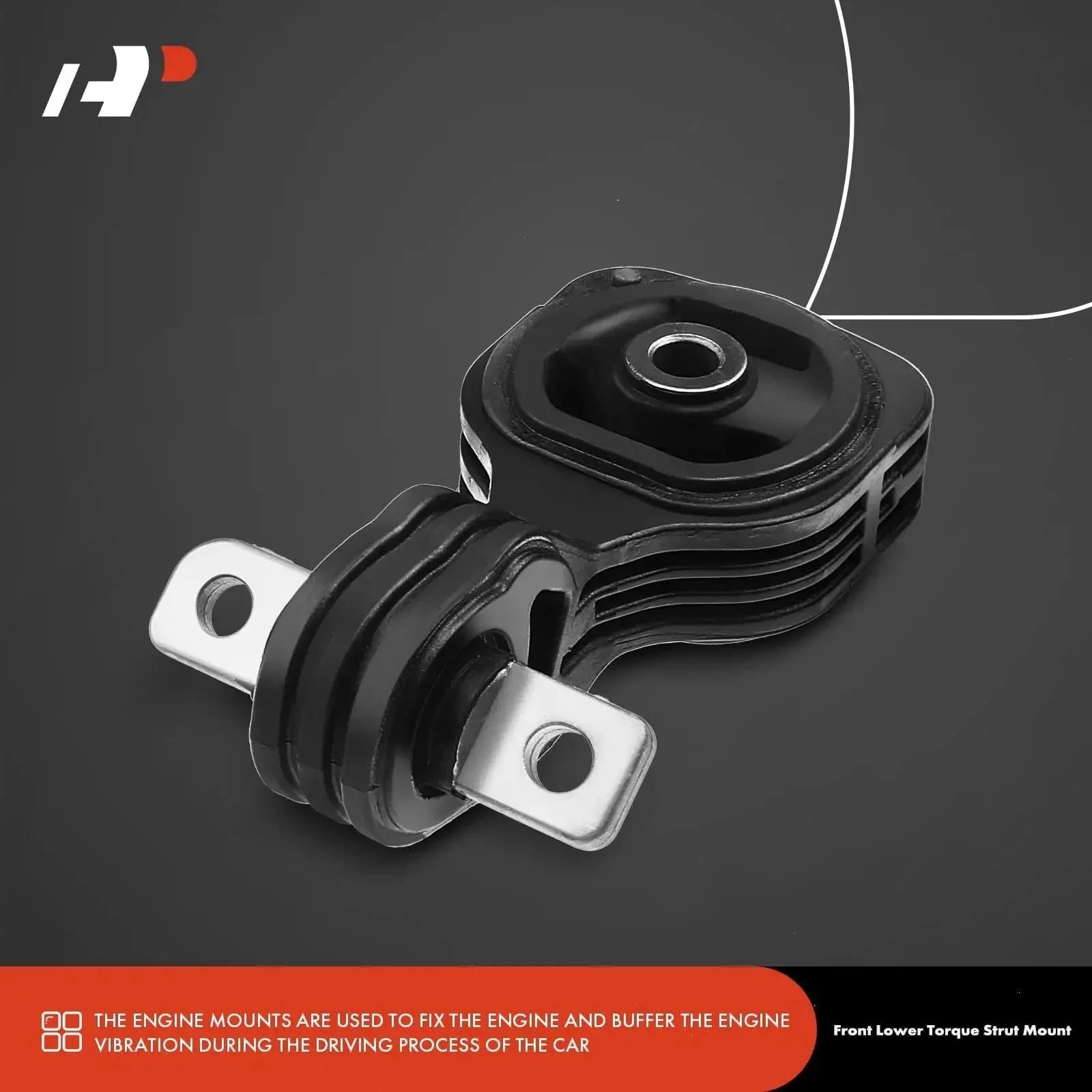 Engine Mount Set For Honda Civic 2006 To 2011 L4 1.8L Automatic Transmission Coupe And Sedan 4 Piece Includes Engine Mounts Transmission Mounts And Torque Strut Mounts For Smoother Quieter Ride - Image 4