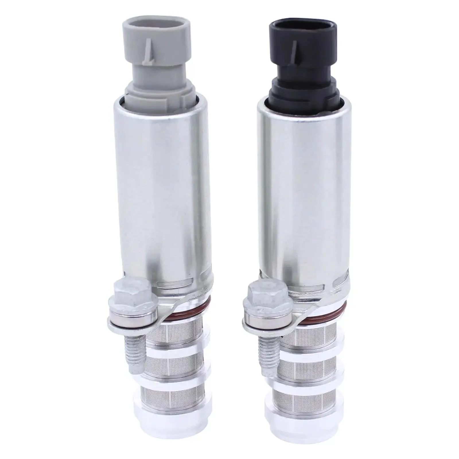 Engine VVT Solenoid Kit With Wire Connector For Chevy GMC Buick Pontiac Cars And SUVs Like Terrain Verano Regal Malibu HHR G6 Cobalt Captiva Aura Ion Vue LaCrosse And More Include Intake Exhaust Camshaft Position Sensor And Actuator - Image 7