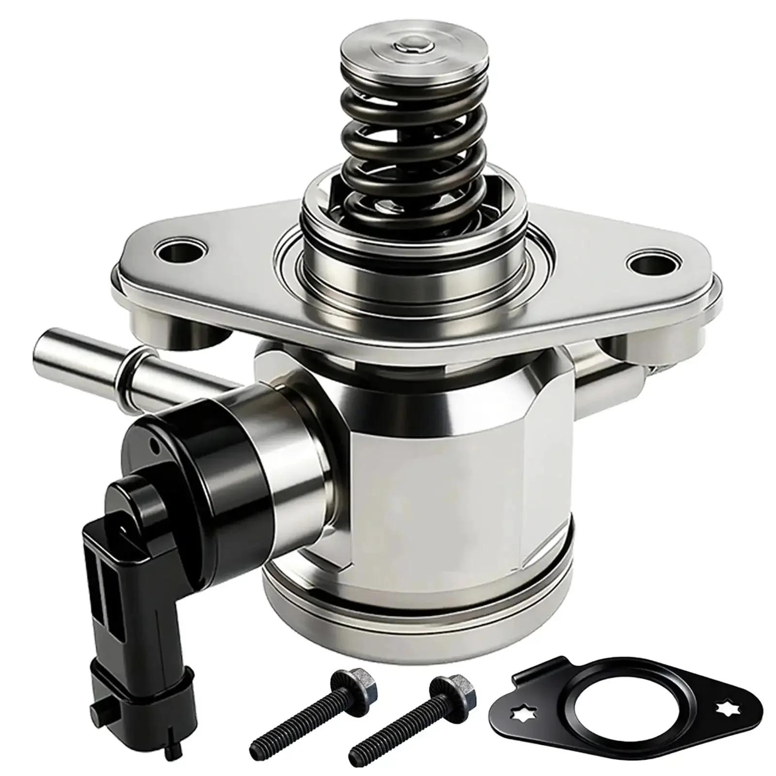 EP1028 High Pressure Fuel Pump Plug And Play Compatible With 2010 To 2017 2 4L Buick LaCrosse Regal Verano Chevy Equinox Malibu GMC Terrain Direct Injection Fuel Pump Assembly Part Numbers 12641847 And 12639694
