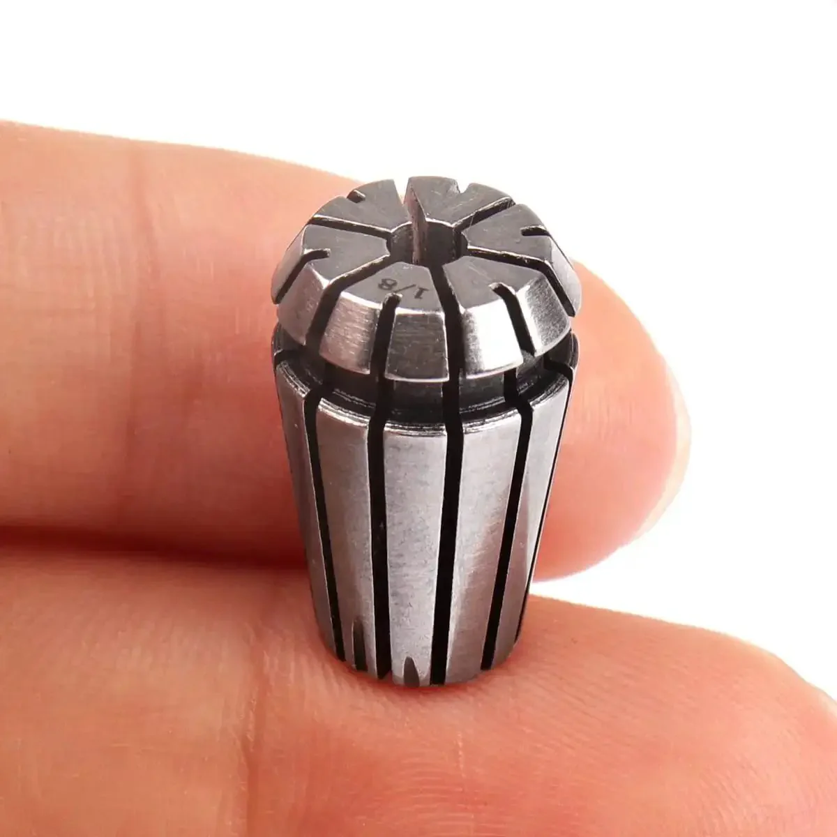 ER11 Collet Set 7Pc Spring Collet Set For CNC Engraving Machine And Milling Lathe Tool Pro Grade Quality With Tight Clamping And High Precision 1/8 1/4 1/16 3/16 3/32 5/32 7/32 Inch - Image 3