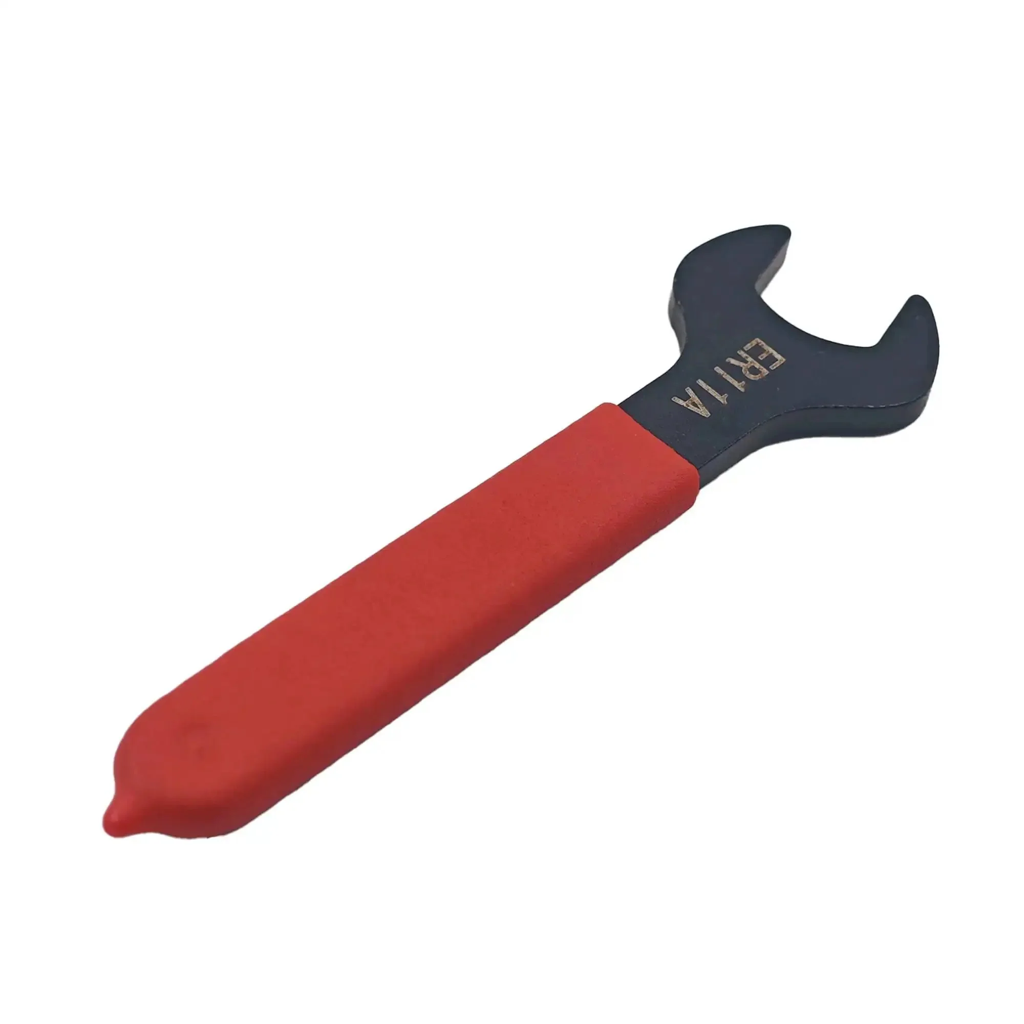 ER11A Collet Chuck Wrench 17Mm Professional Spanner With Red Non Slip Handle For Lathe Clamping Nut Durable Hardened Steel Construction For Long Lasting Performance And Precise Spindle Clamping