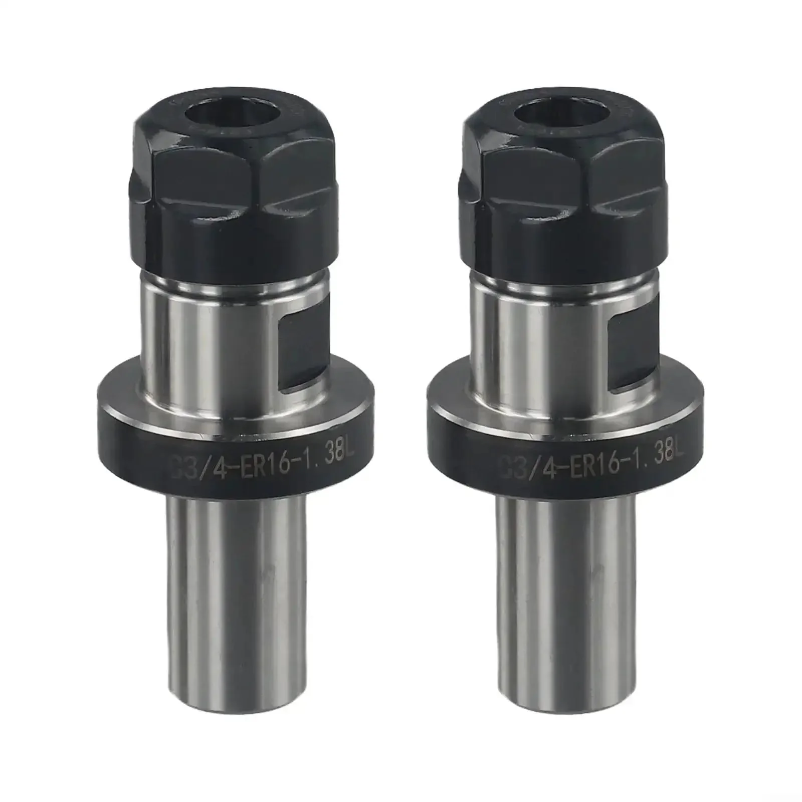 ER16 Collet Chuck Tool Holder For CNC Machines With Straight Shank Three Quarter Inch Groove Heavy Duty Precision Tool Holder Built For ER16 Collets And Smooth CNC Milling - Image 2