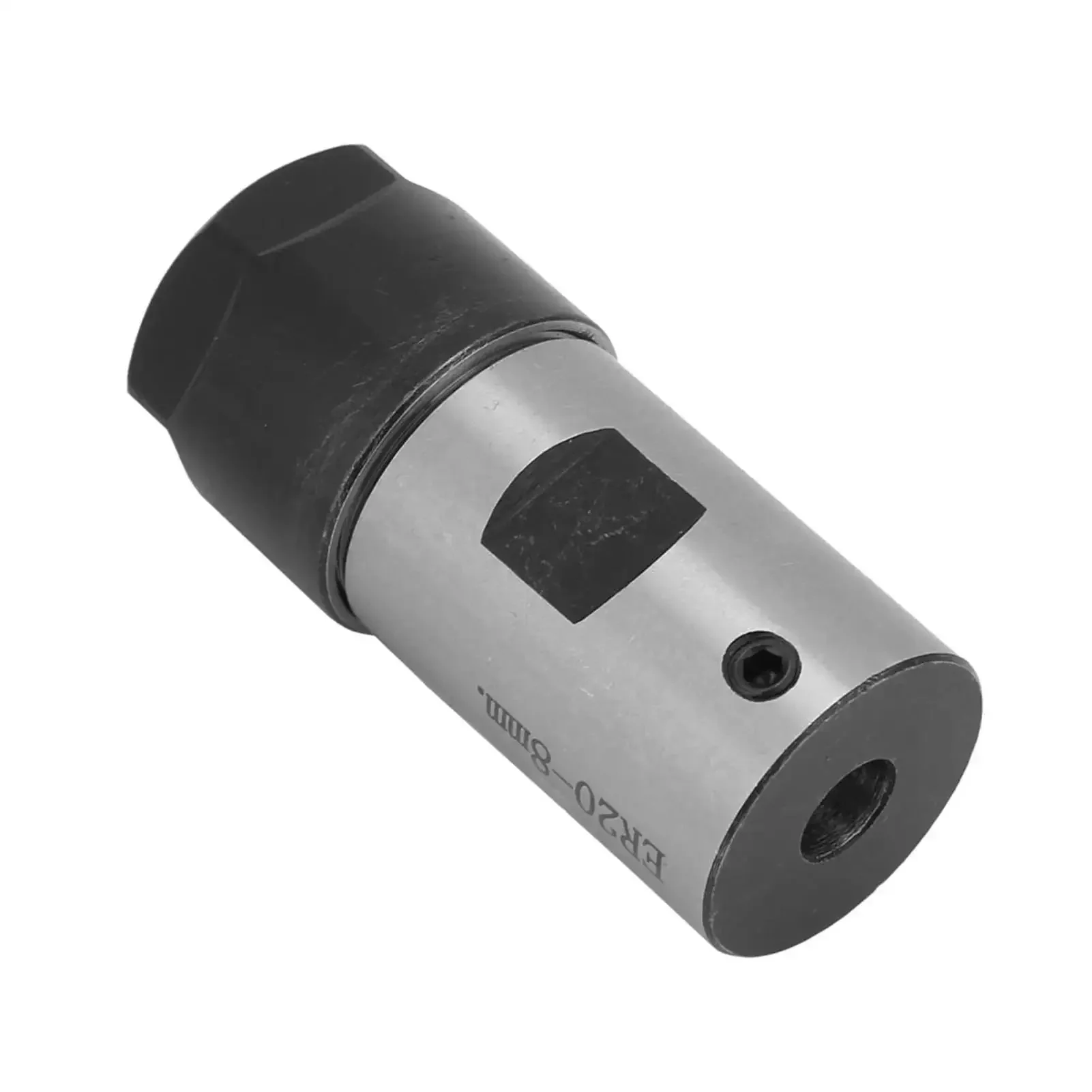 ER20 Collet Block And Spindle Extension Rod Adapter For CNC Milling Lathe Engraving Tools 50L Beefy Chuck Holder 8mm Motor Shaft Clamping Bar For Precise Tooling - Image 3