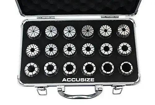 ER32 Collet Set From 3Mm To 20Mm By 1Mm Increments 18 Piece Set In Pro Grade Durable Aluminum Box Precision Ground With Ultra Low Runout Of 0.0003 Inches For CNC Milling And Machining - Image 9