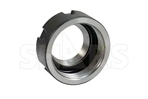 ER32 Coolant Through Straight Shank Extension Tool Holder With O Ring Seal And Slotted Nut, 50mm Collet Nut, M40x1.5 Threads, One And A Half Inch Shank, 4.65 Inch Overall Length, Heavy Duty Pro Grade 0.0001 TIR - Image 3