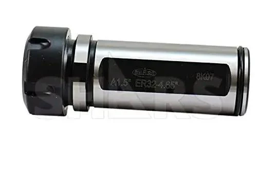 ER32 Coolant Through Straight Shank Extension Tool Holder With O Ring Seal And Slotted Nut, 50mm Collet Nut, M40x1.5 Threads, One And A Half Inch Shank, 4.65 Inch Overall Length, Heavy Duty Pro Grade 0.0001 TIR - Image 5