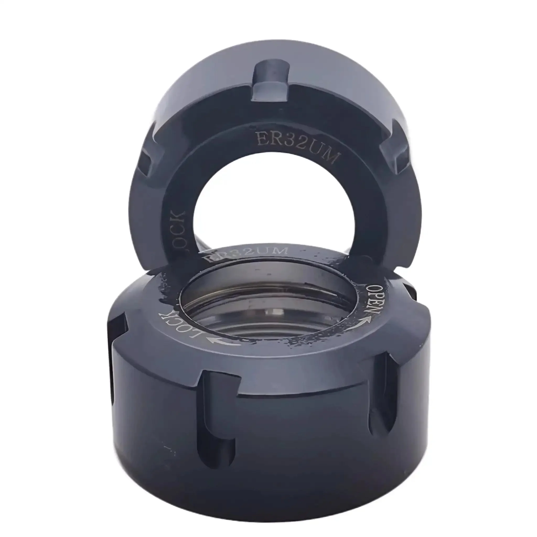 ER32 UM Collet Clamping Nut With Dynamic Balance Holes For CNC Milling Chuck Holder Lathe 2 Pack Hardened 42Cr Steel Precision Ground Pro Grade Tooling For Pros - Image 6