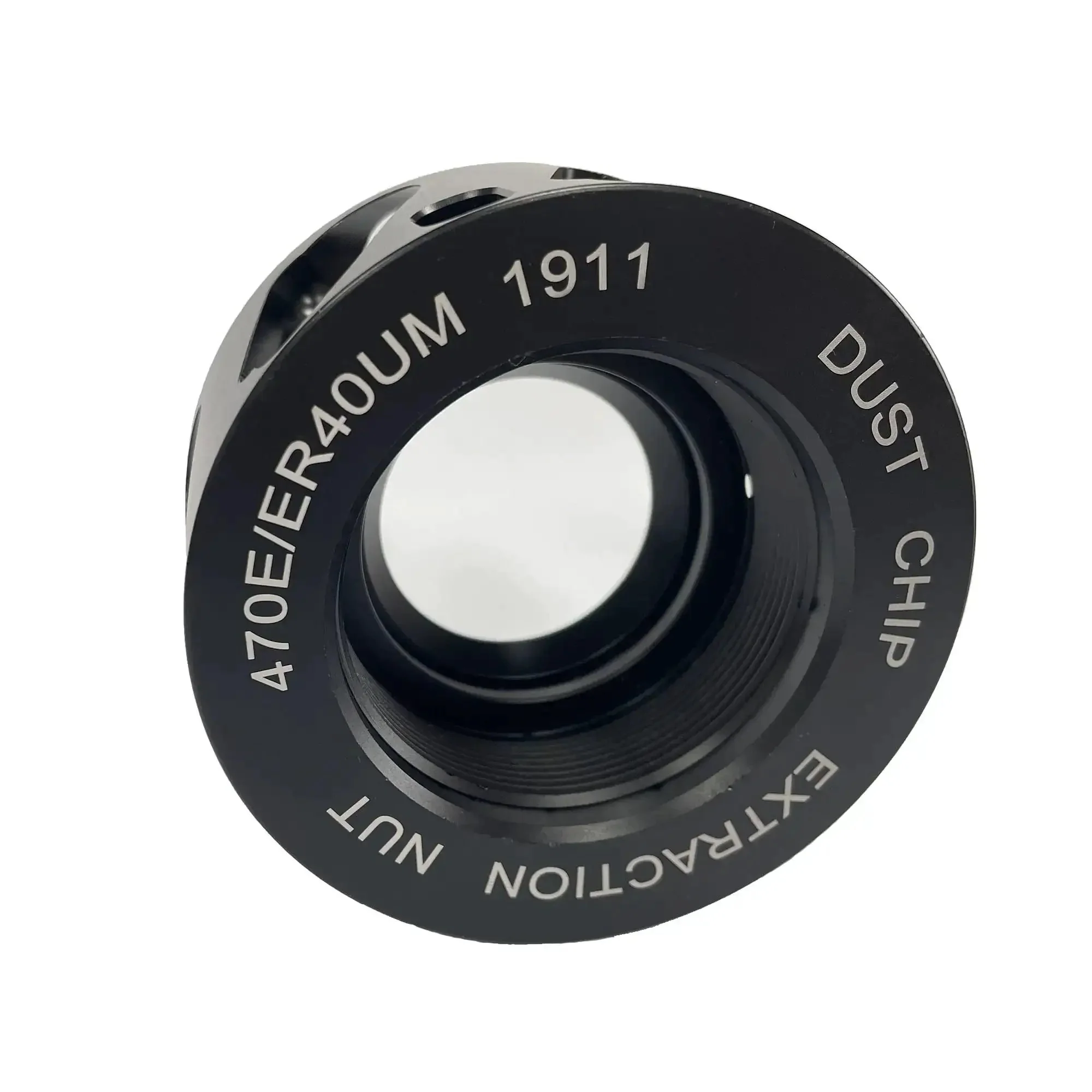 ER40 Dust Chip Extraction Nut For Woodworking CNC Tool Milling Cutter With Wrench, CNC Dust Removal Nut For Shop Dust Collection, Pro Grade Heavy Duty Alloy Body, Precise Fit And Tight Seal, Random Color