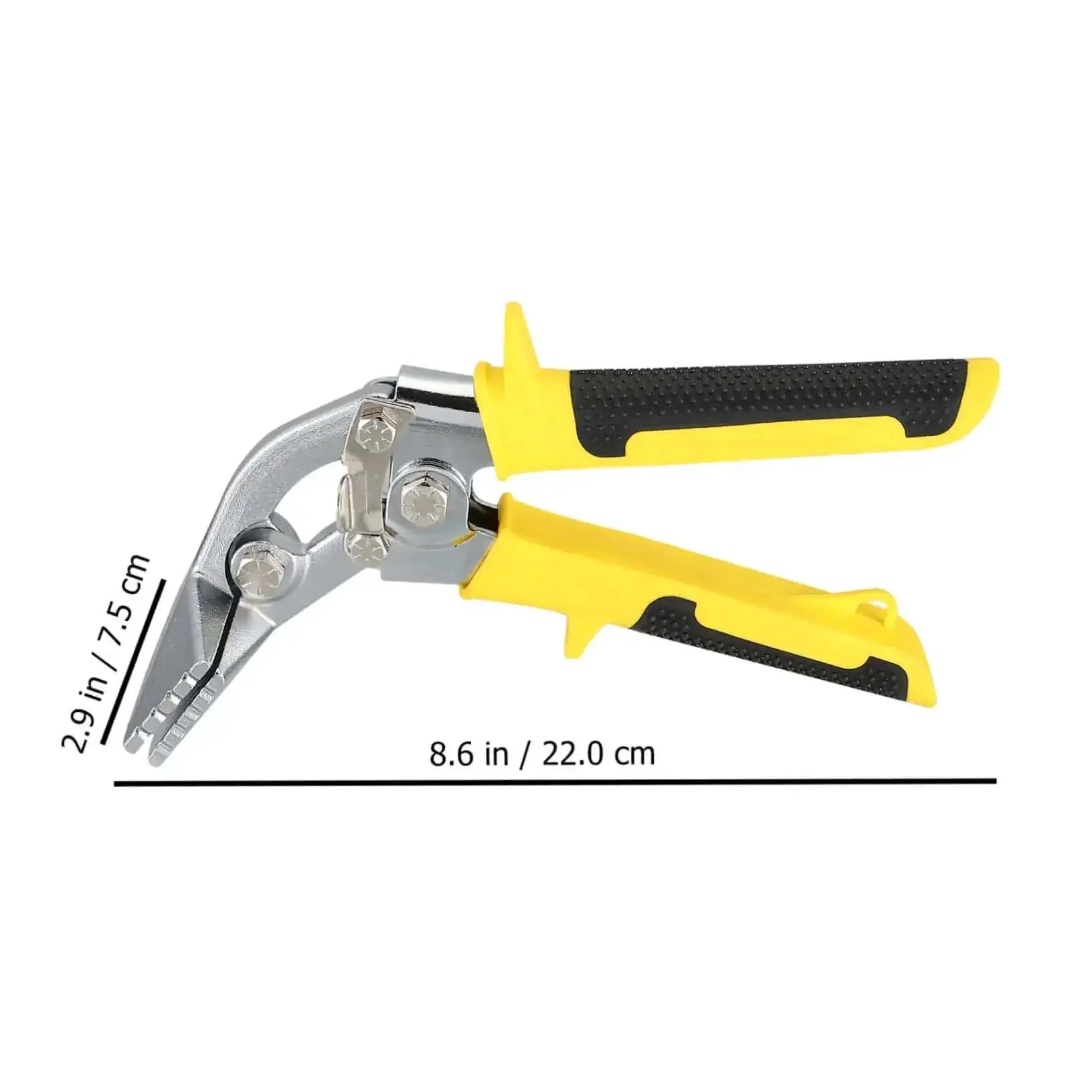 Ergonomic Handheld Ductwork Tool For Sheet Metal Bending And Seaming Pro Grade Hand Seamer With Easy Open Latch Double Sided Pitted Jaws Multi Function Duct Fabrication Tool For Quick Steady Metal Work - Image 4
