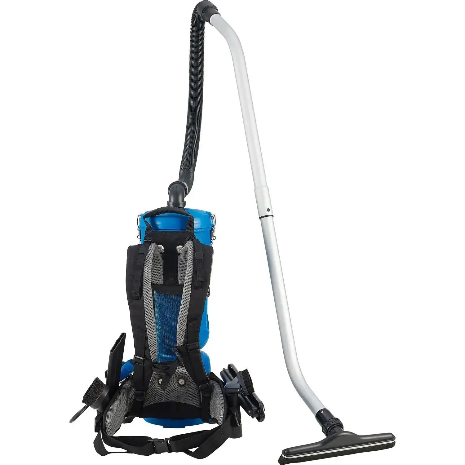 Ergonomic HEPA Backpack Vacuum With 8 Piece Tool Kit 2.5 Gallon Capacity 105 CFM 1080W 120V 50 Foot Power Cord Ultra Quiet 70 DB Lightweight 13 Lb Design A Real Workhorse With Detachable Cord And Crush Proof Hose - Image 8