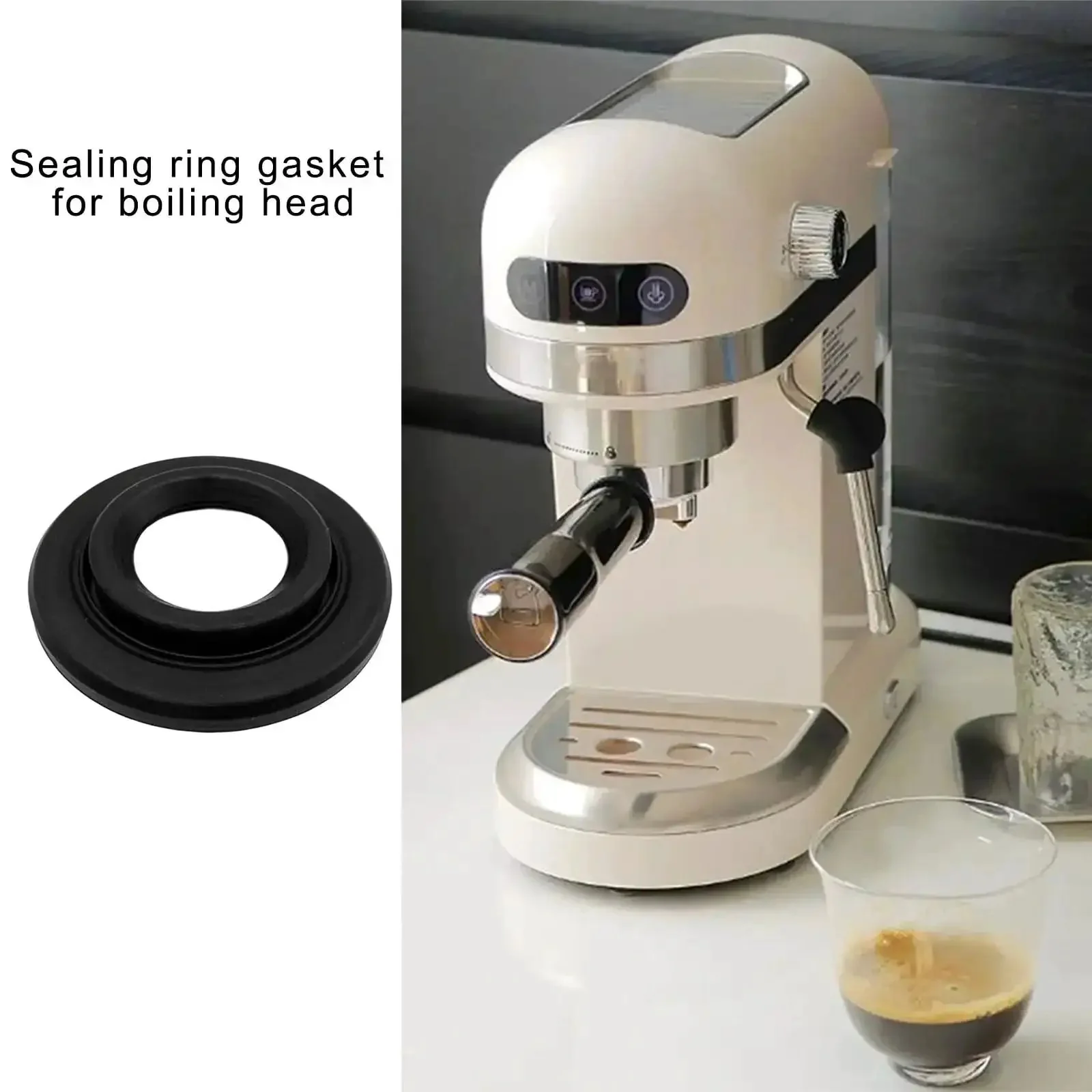 Espresso Machine Sealing Rings Replacement Gasket Set Silicone Head Seal Coffee Makers Durable Pro Grade Leak Proof Seals Coffee Gasket Replacement Home Cafe Office Use - Image 8