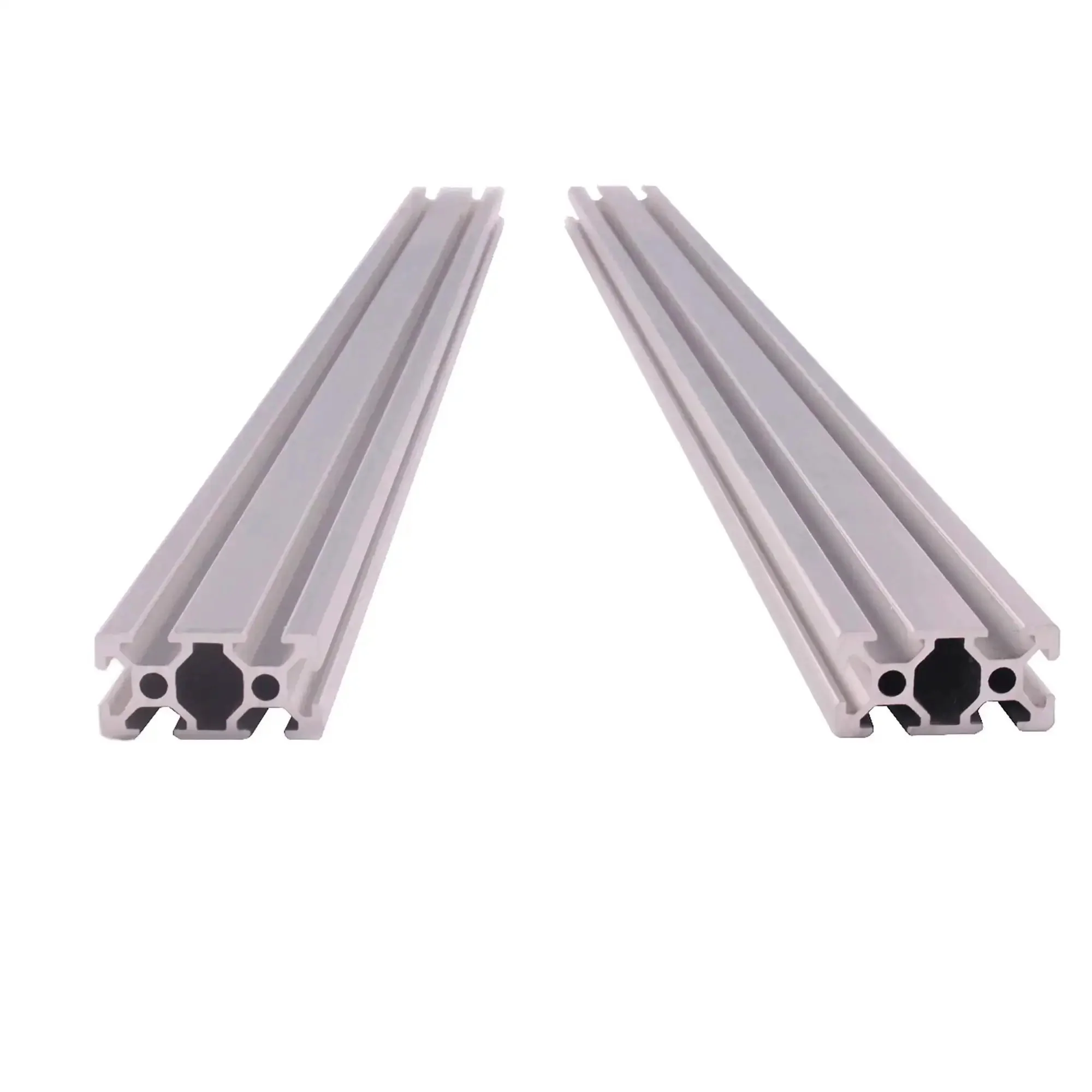 European Standard 2040 Aluminum T Slot Extrusion 800mm Linear Rail Anodized Silver For 3D Printer Laser Engraving CNC Workbench DIY Projects Built To Last And Easy To Mount