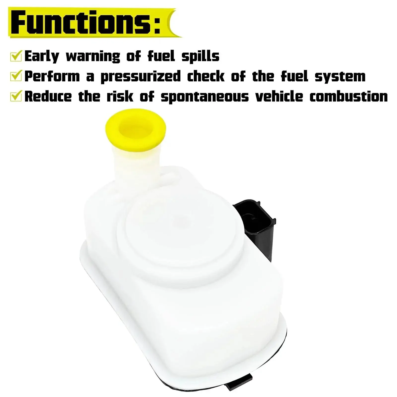 EVAP Leak Detection Pump Replacement 310-219 4B1593 ESM1003 LDP12 VDP12 Compatible With Jeep Grand Cherokee Liberty Dodge Durango Ram 1500 Nitro Fiat 500 500L Chrysler Aspen Ram ProMaster 1500 2500 3500 - Image 4